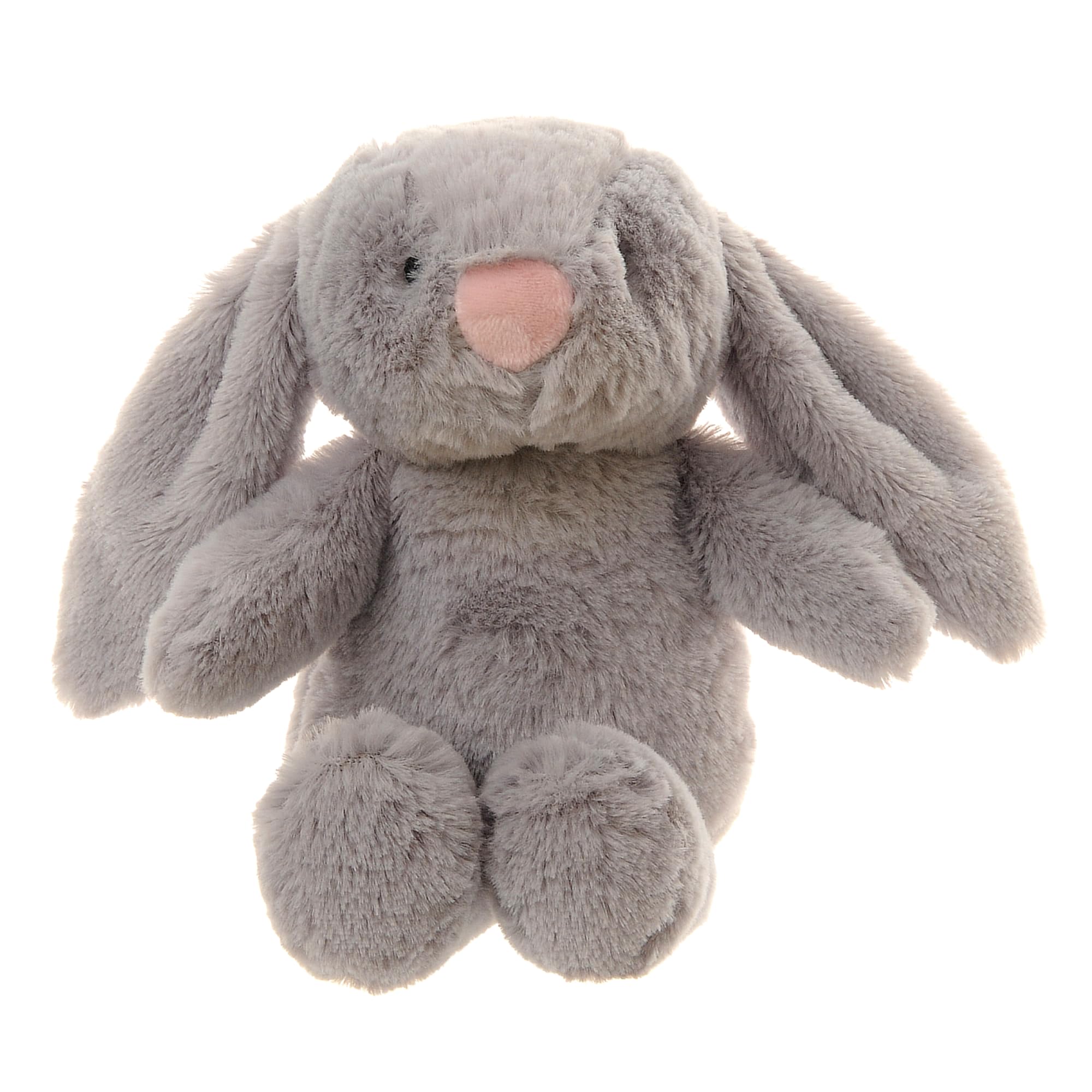 Ziggle Baby Toy  Bunny Teddy for New Born  Soft Plush Toy for Girl or Boy  Recycled Eco Friendly Newborn Gift  Small Bunny Soft Toy 17cm