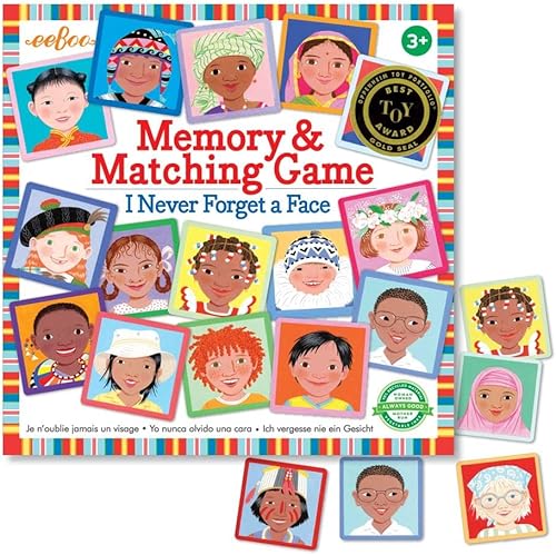 Miniatura 3 de eeBoo I Never Forget a Face Memory Matching Game for Kids