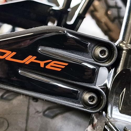 Miniatura 5 de Resin Bike Adhesivos 3D para Motocicleta Compatibles con KTM Duke 125 200 250 390-2017-2023. Protecciones del Umbral de las Puertas contra Impactos