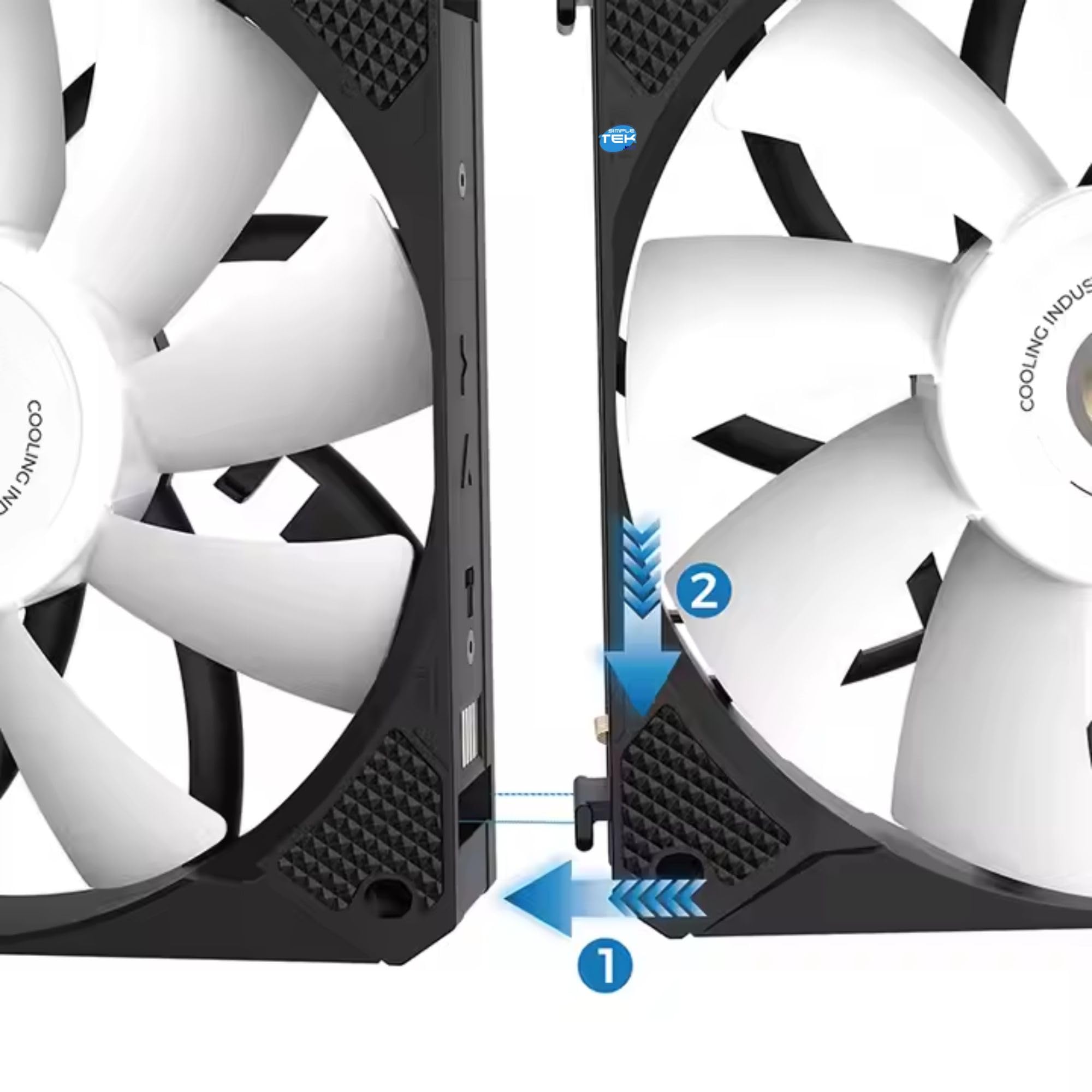 SIMPLETEK - Radiateur à liquide CPU 240 mm RGB | LGA 1700 2066 2011 1366 1200 115X AM5 AM4 AM3 AM2 AM2+ FM1 | Pour jeux et overclocking