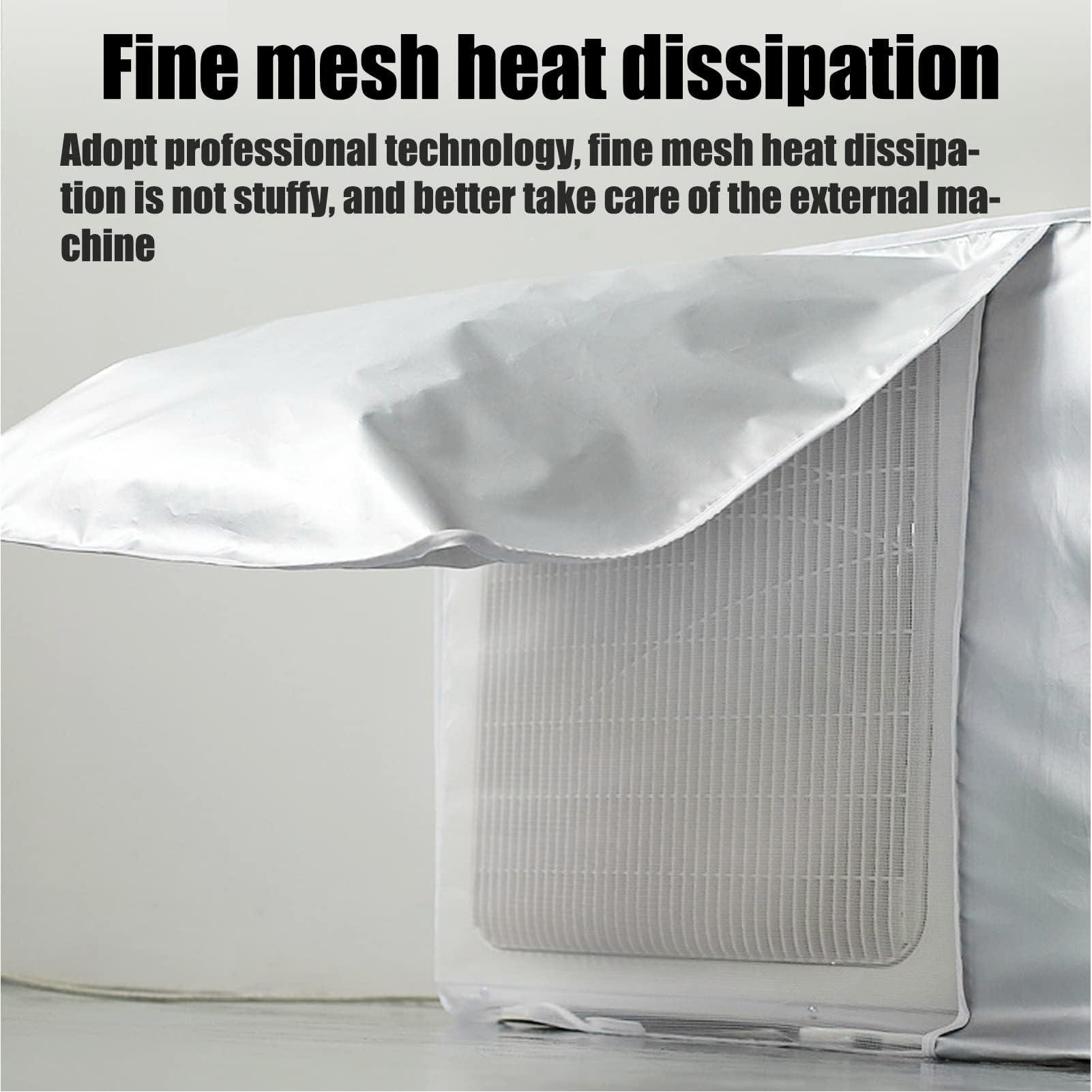 Housse De Protection Pour Climatiseur De Fenêtre – étanche, Anti-poussière, Anti-UV (105x40x75 Cm)