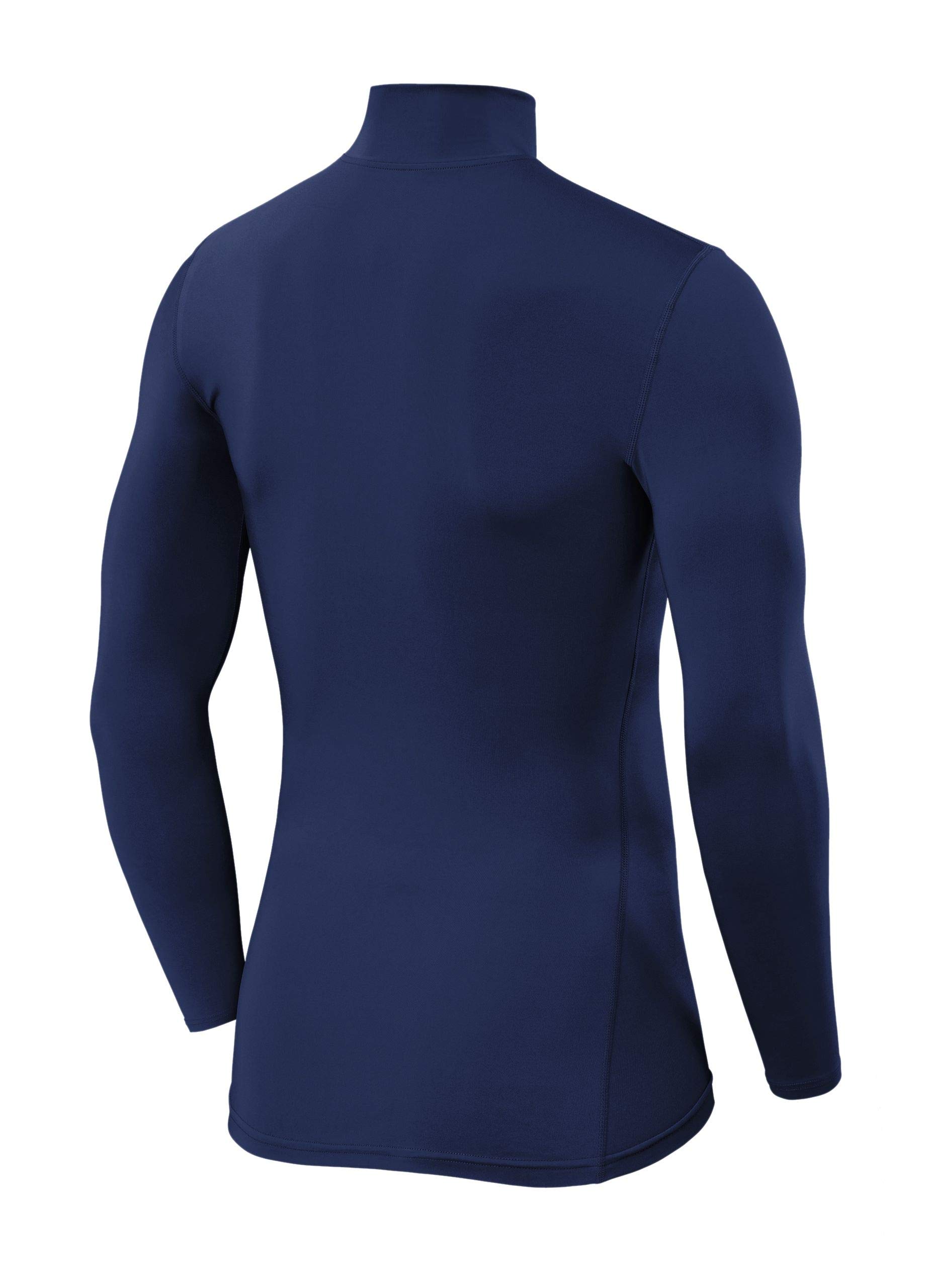 PowerLayer Maglia Termica Uomo a Manica Lunga - Maglia Compressione Uomo per Calcio e Sport - Strato Base a Maniche Lunghe - per Allenamento Corsa e Ciclismo
