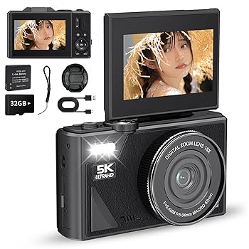 デジカメ 5K録画 7500万画素 Wi-Fi機能 デジタルカメラ 連続撮影 Amazon | デジタルカメラ 5K録画 7500万画素 デジカメ 5K Wi-Fi