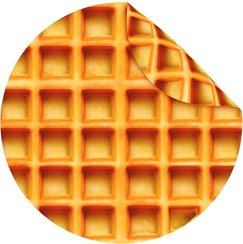 Jorbest Cobija de doble cara con estampado de tortilla para burritos