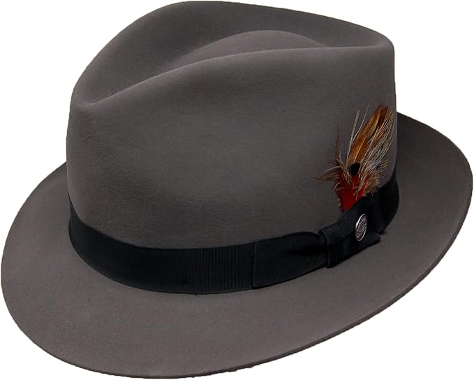 Stetson Benchley Beaver Fur Felt Fedora 