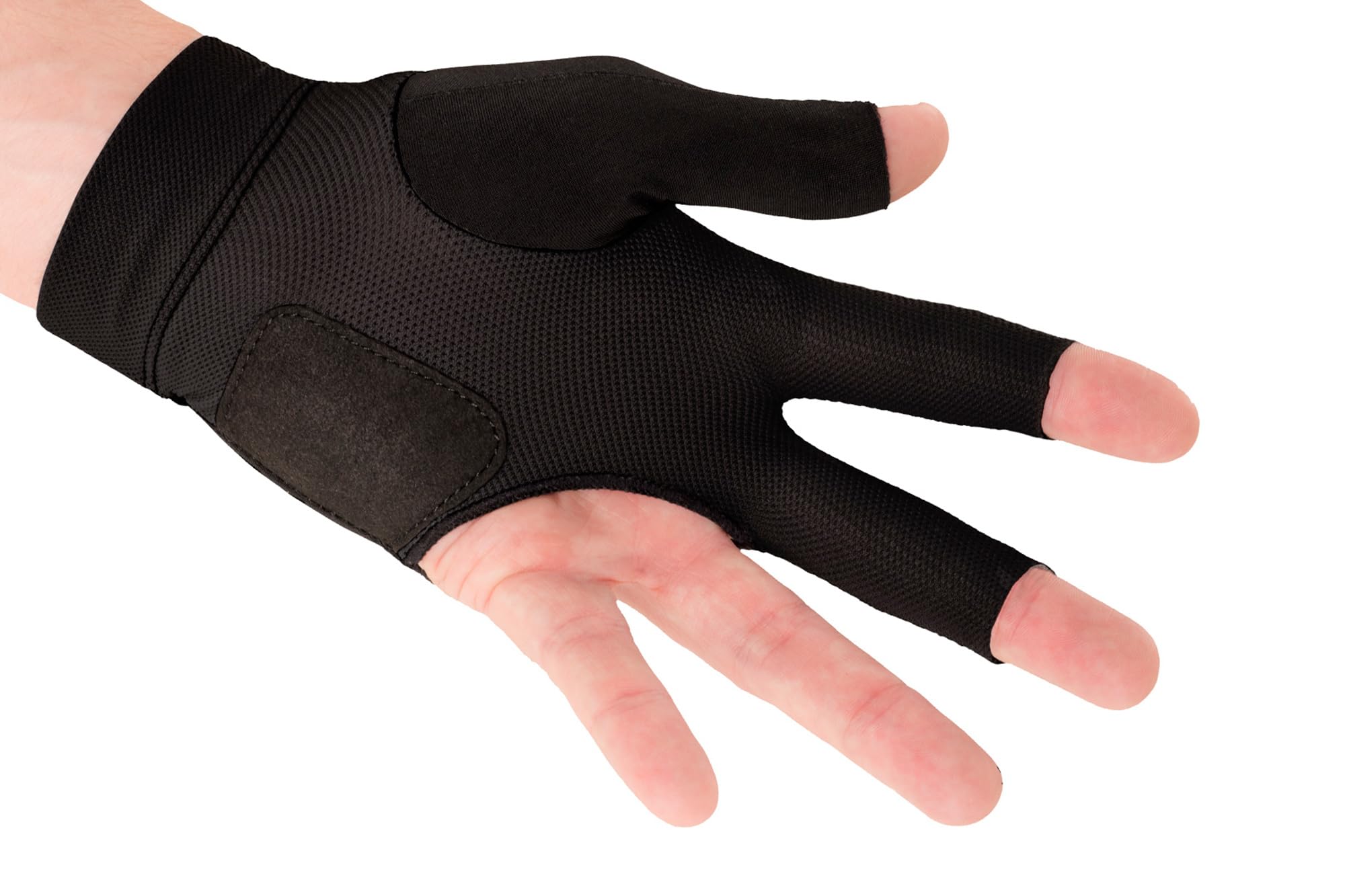 PREDATOR Handschuh, Second Skin, 3-Finger, schwarz-gelb Größe L&XL
