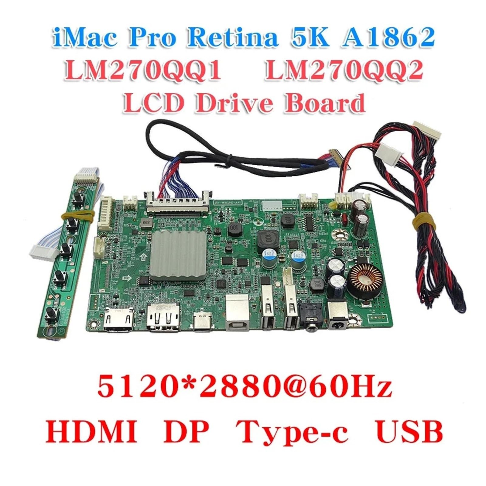 Amazon.co.jp: 27インチ 5K LCD コントローラーキット - IMac A1419 Amazon.co.jp: 27インチ 5K LCD コントローラーキット - IMac A1419