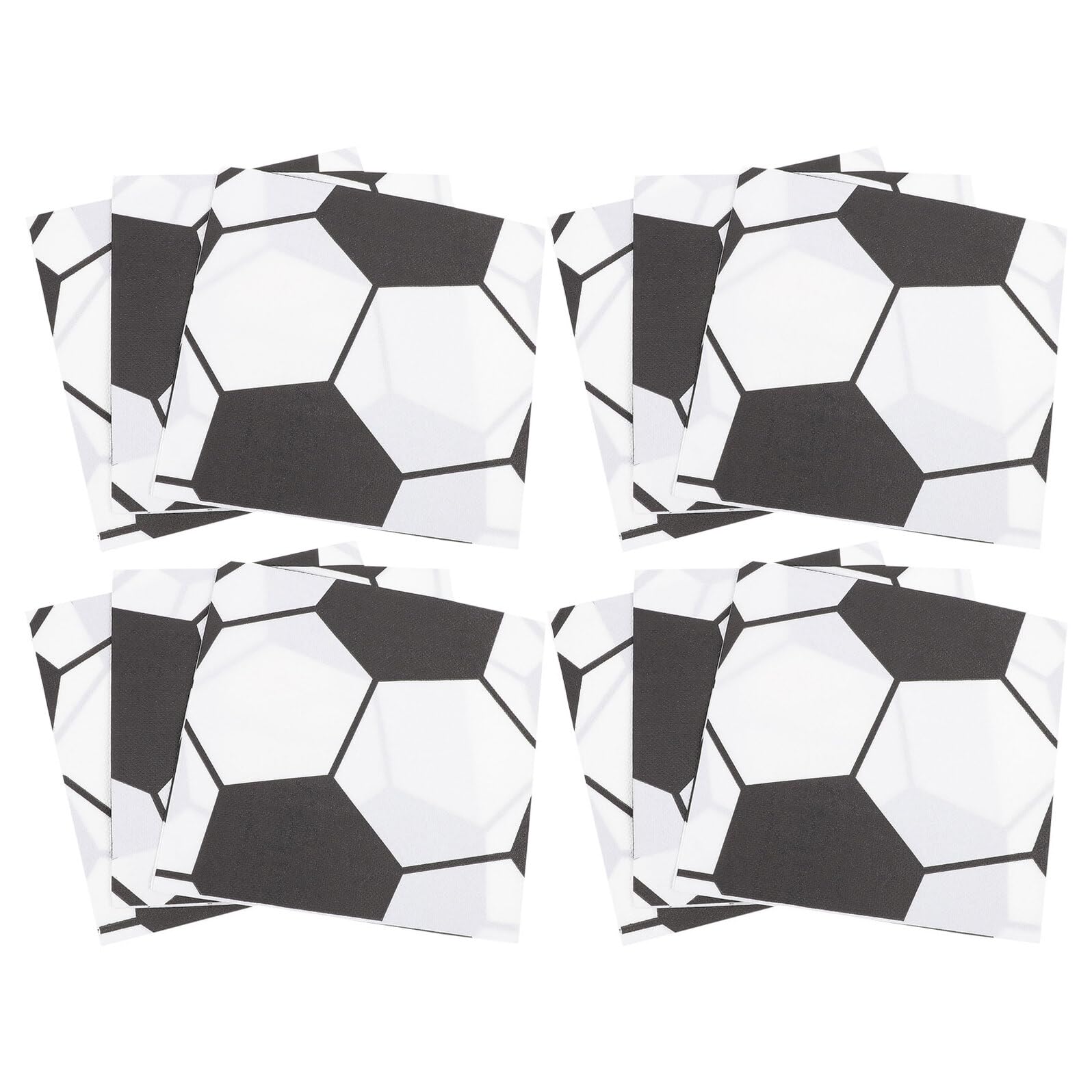 Serviettes thématiques football Mipcase idéales pour animer un anniversaire d'enfant