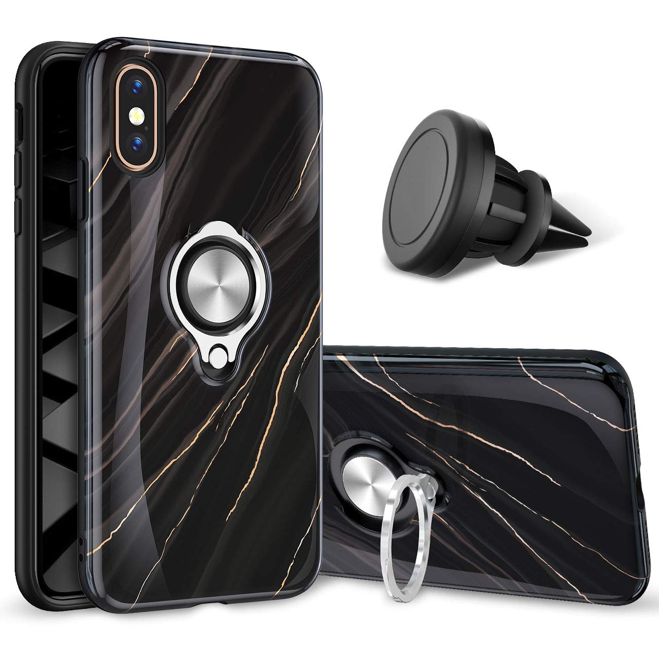 Esamcore Iphone X Case Iphone Xs Case Luxury Marble Ring | Desertcart Guyana