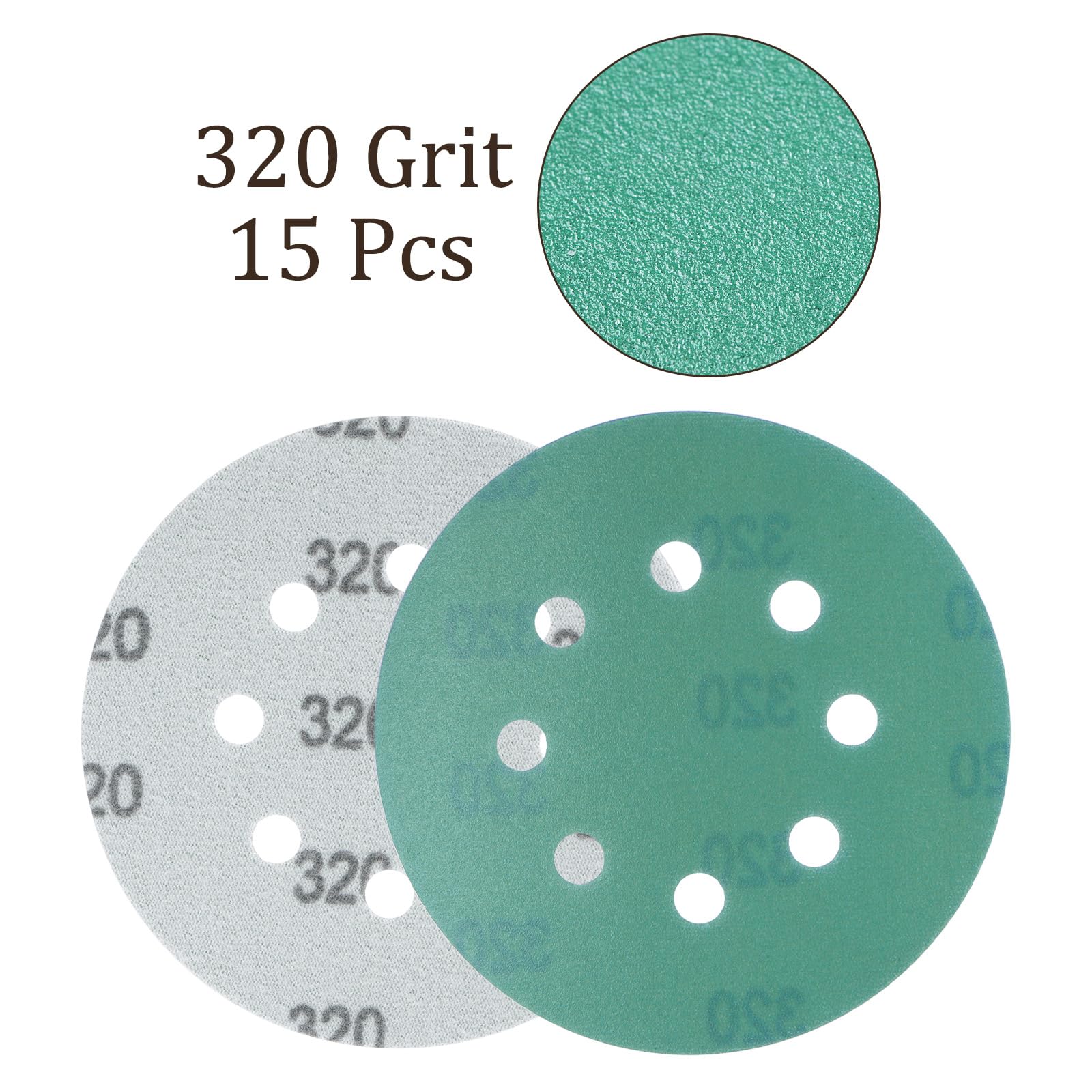 Kozelo 15pcs Green Film Sanding Discs - Image 4