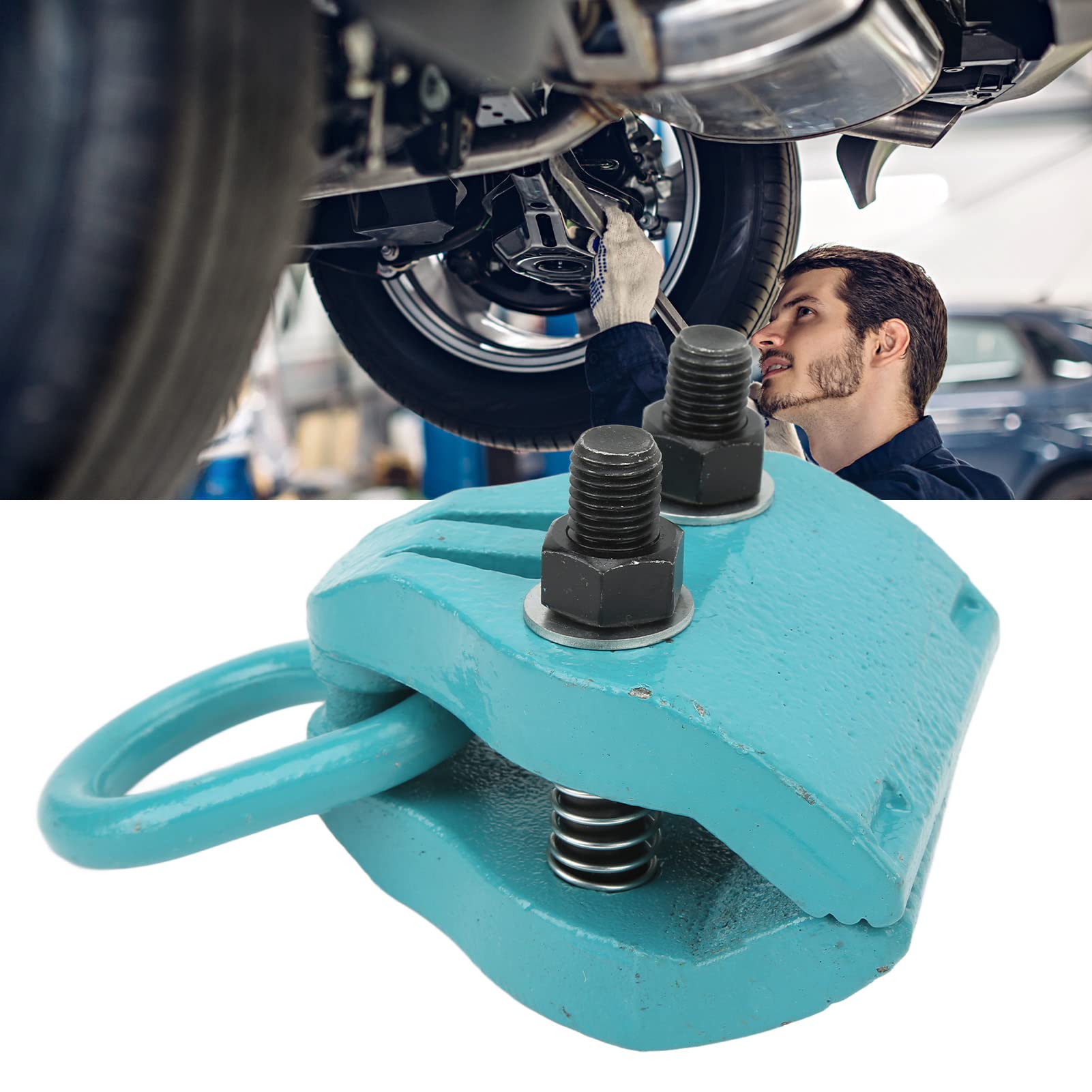 Leapiture 3 Way Auto Body Repair Clamp Self Tightening Pull Clamps Vehicle Frame Pull Clamp for Automotive Body Repair