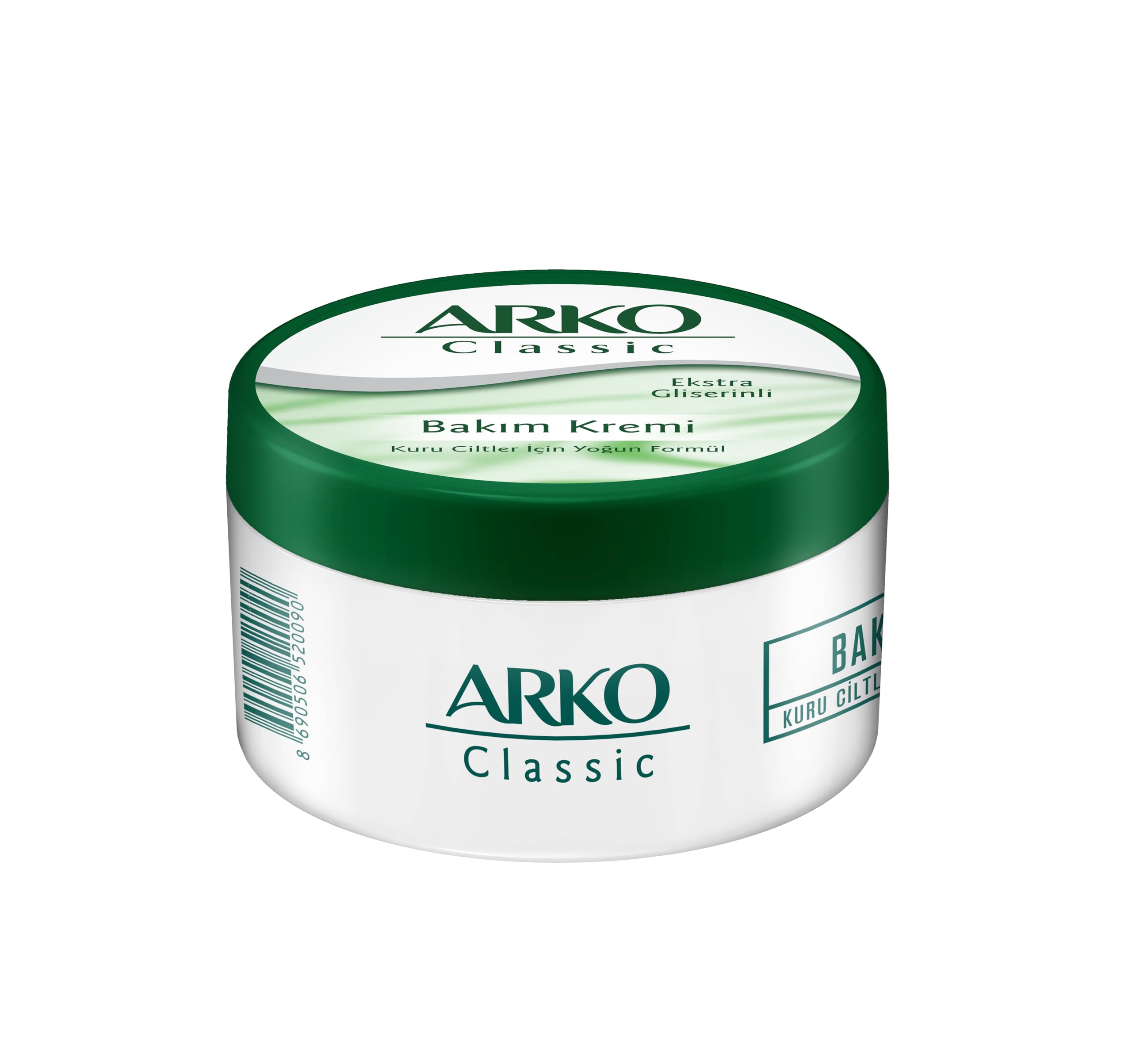 ARKO NEM Temel Bakım Serisi Klasik Naturel Krem, 250 ml