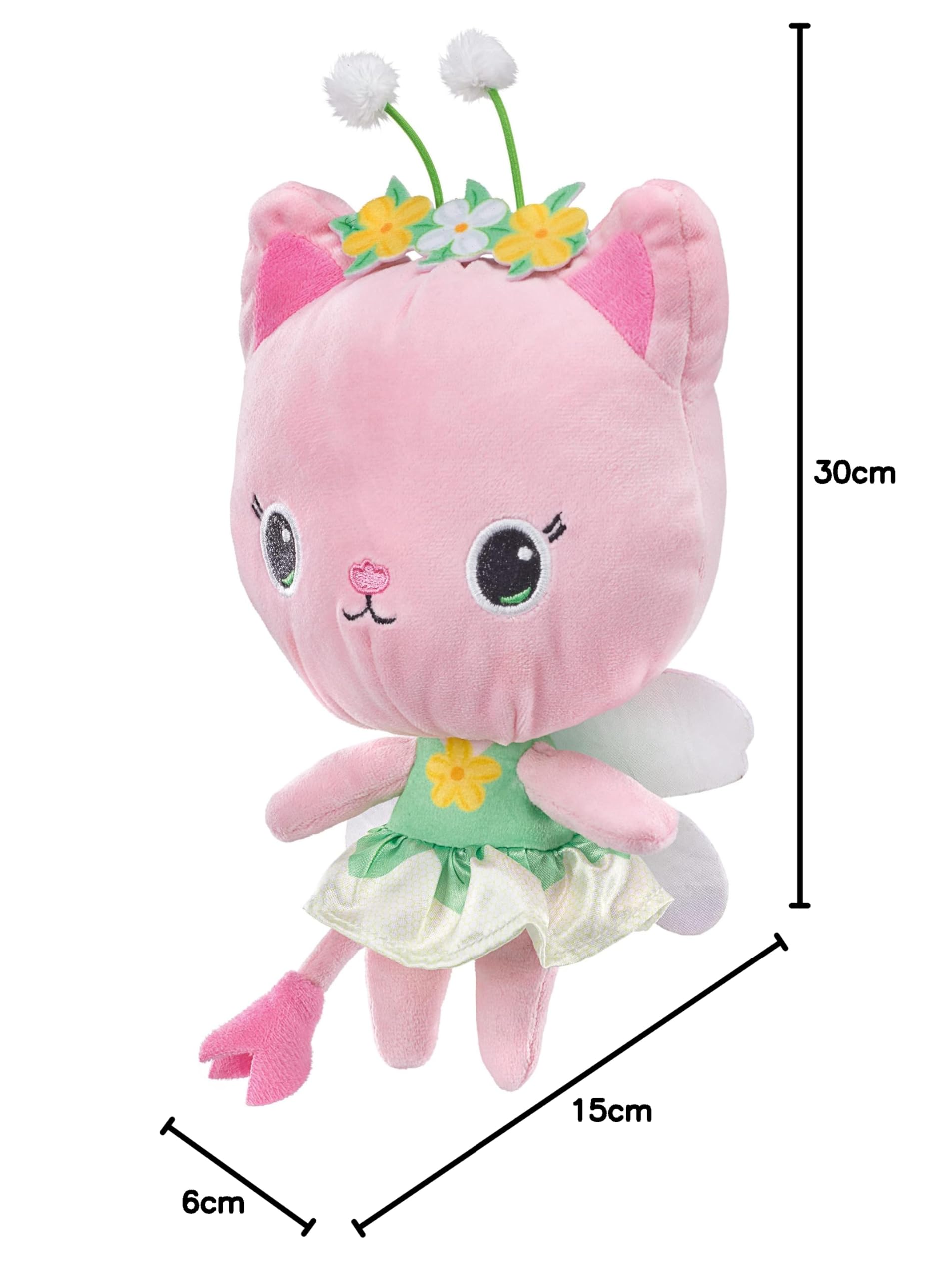 Image secondaire de Peluche Kitty Fée de Gabby's Dollhouse - 22 cm