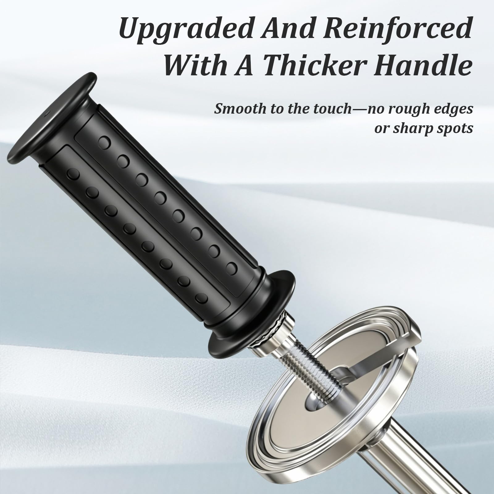 Stretchfolienabroller, Abroller für Handstretchfolie für Paketverpackungen | Stretchfolie Abroller mit 2 Griffen, für Rollen von 30-50 cm Breit, Robuste und Ergonomische Lösung