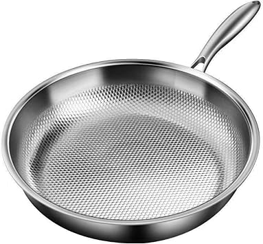 Pure Titanium, Lightweight Frying Pan, 7.9 - 10.2 inches 20 - 26 cm, No Coating, Suitable for Direct Flames and Gas, Will Not Rust, Insulate Handle, For Commercial Use, Home, Outdoors, Living Alone, Dishwasher Safe, Steak/Egg Breakfast, Titanium Single Handle Pot, For Restaurants and Hotels 7.9 inches 20 cm, A