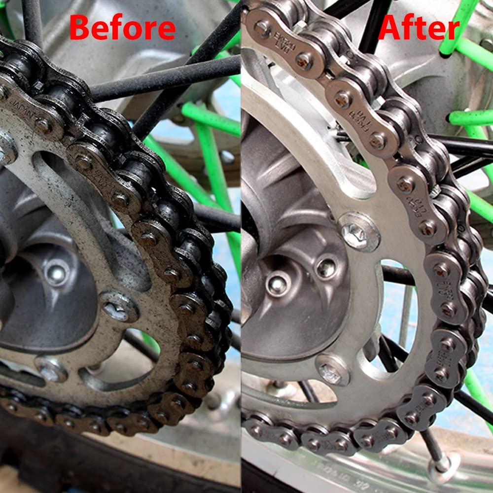 Motorrad-Refit Für CRF1000L Für African Twin VTR1000 RVT1000 XL1000 Für Varadero ABS Motorrad Kettenreinigung Schmiergerät Schmierkit JHFUIOW (Farbe : 3)