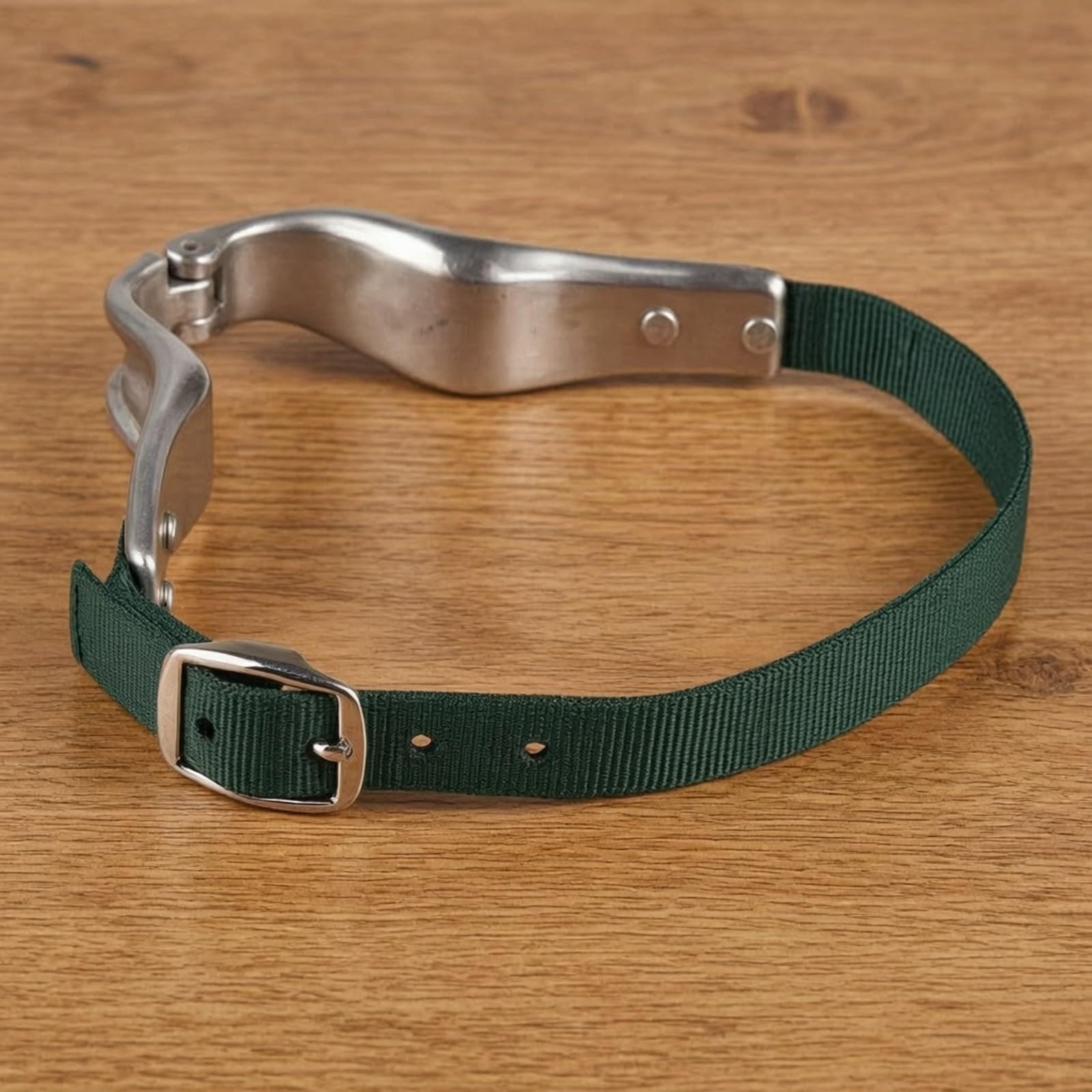 Cinghia con Struttura in Alluminio e Fibbia Pratico Attrezzatura Equestre Resistente All'ura per Gestione Quotidiana del