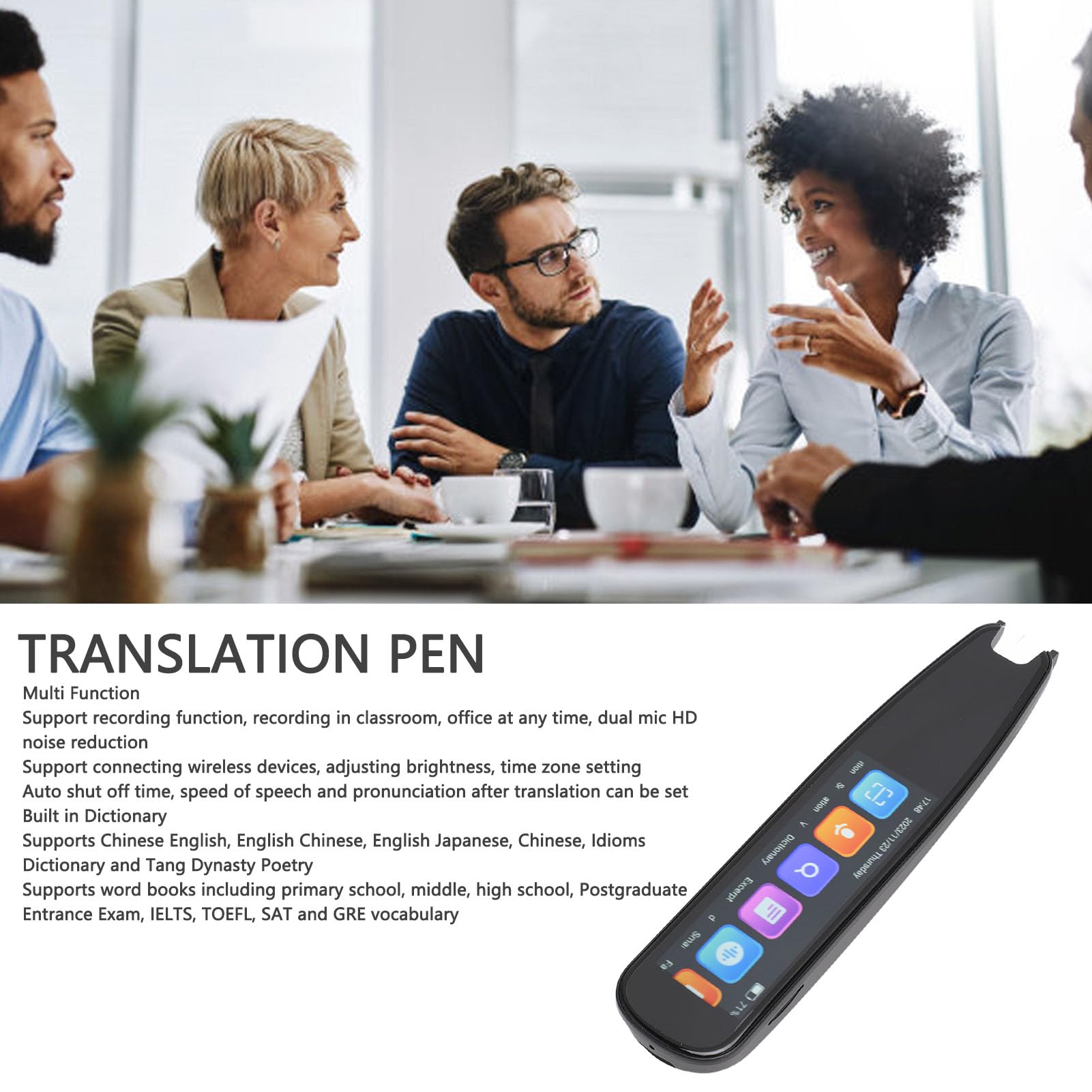 [新品] 翻訳ペン、ディスレクシアリーディングペン、テキストトゥスピーチリ Amazon.co.jp: 翻訳機 ペン型スキャン 翻訳機 オフライン翻訳を