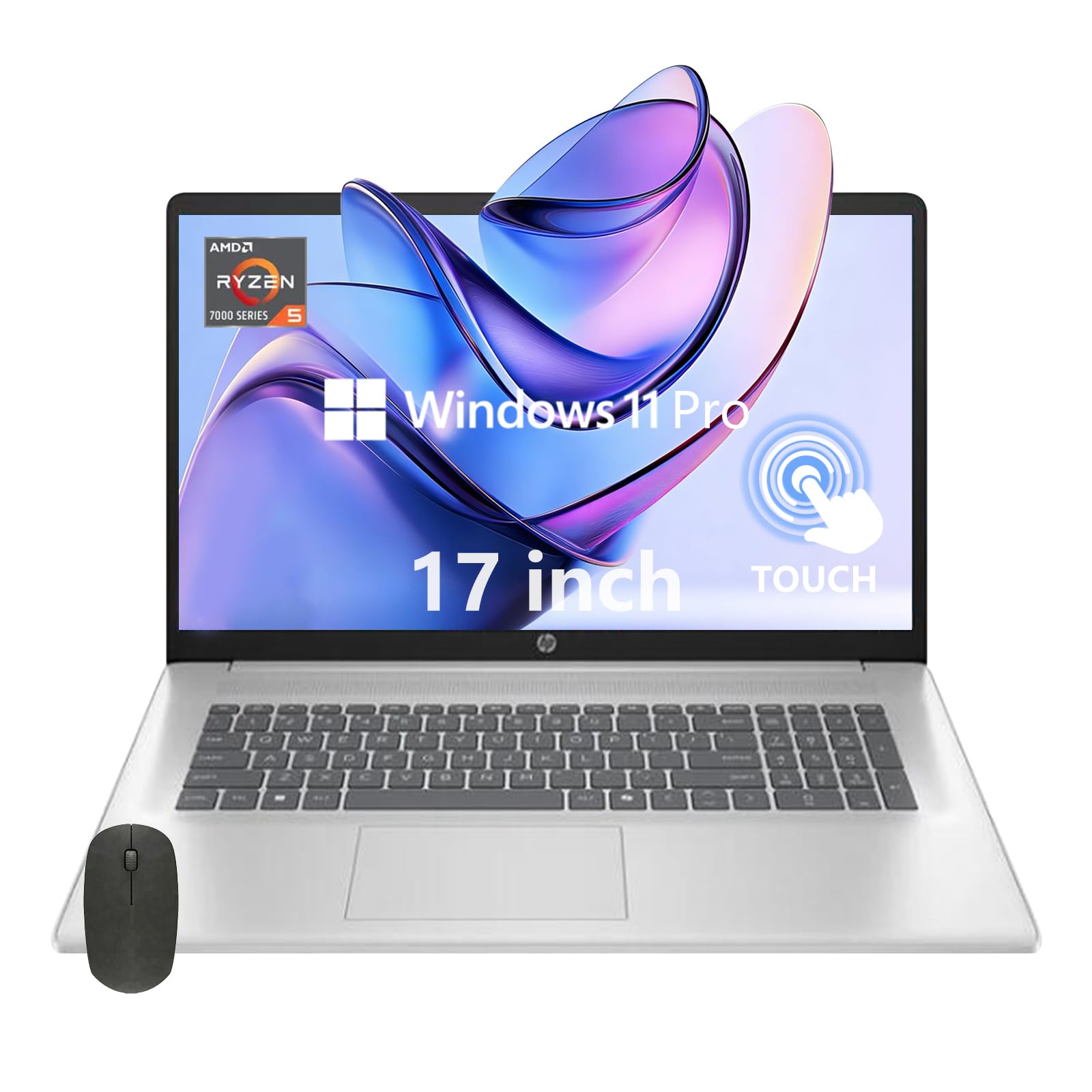 Amazon.co.jp: HP 17 ノートパソコン、17.3 タッチスクリーンHD+、AMD