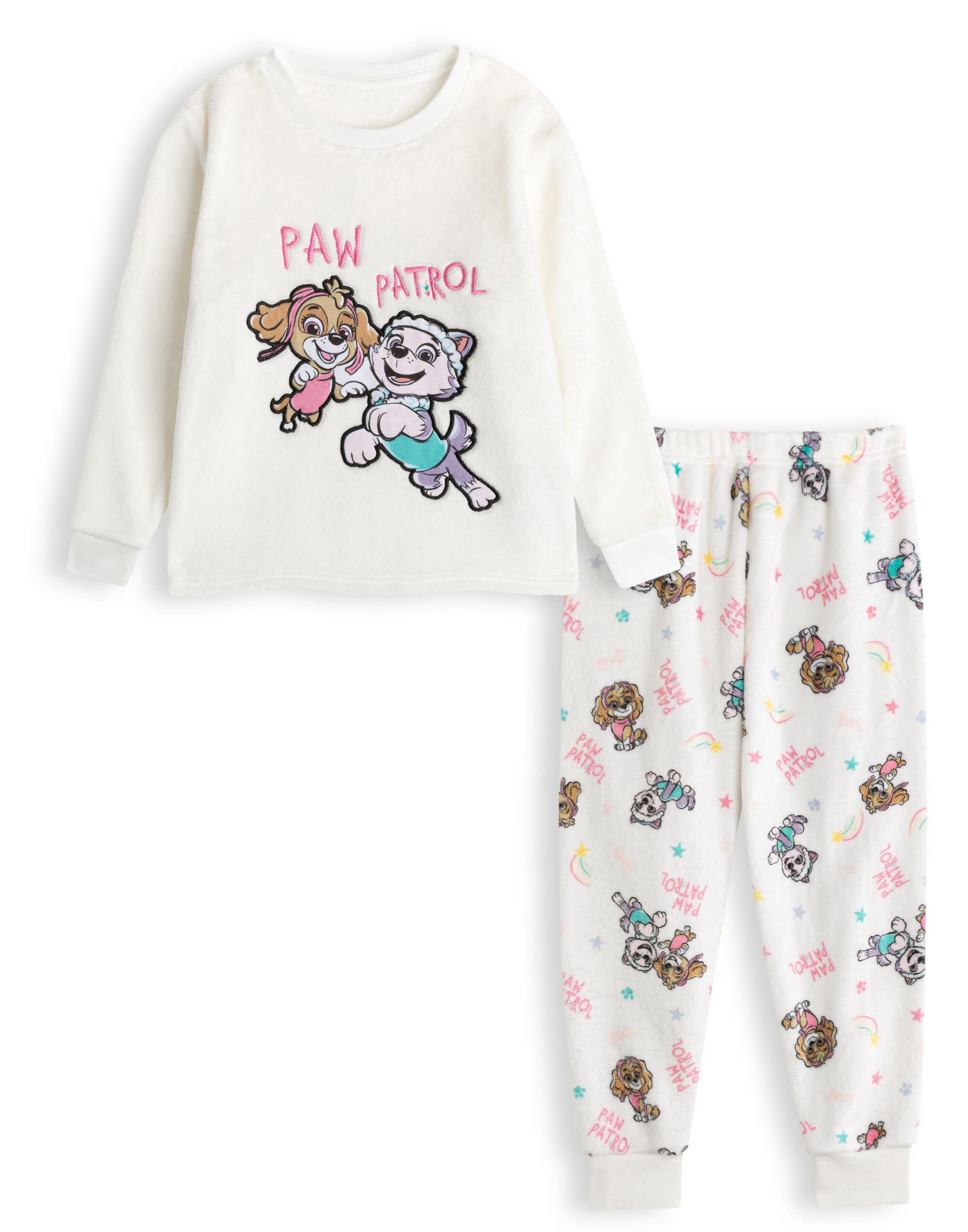 Paw Patrol Skye & Everest Pyjamas En Polaire Pour Filles
