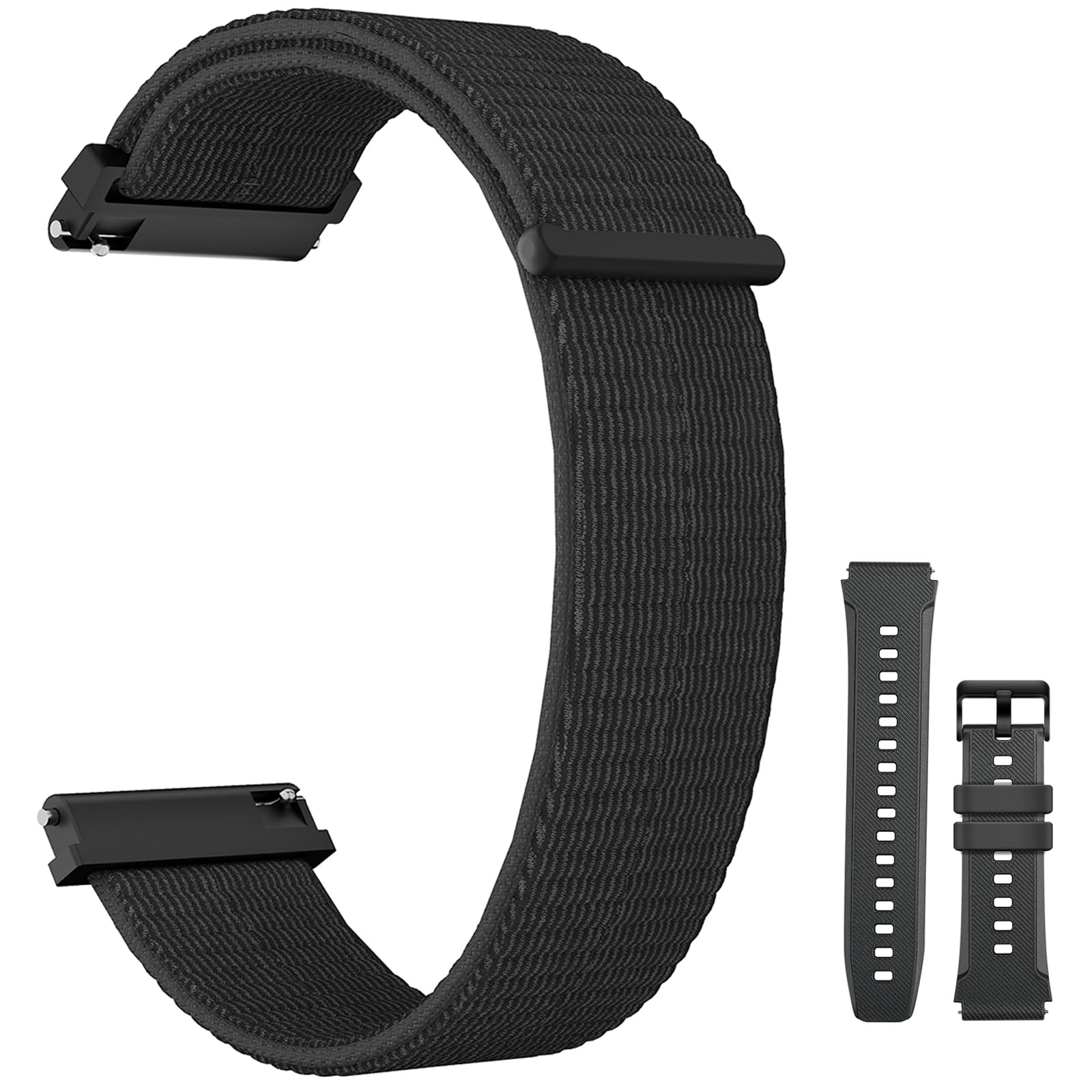 Smart Watch Band 22mm 2 Pack for AMAZTIM Smart Watch Bands Replacement M2 T2 Compatible with SUNKTA K-52