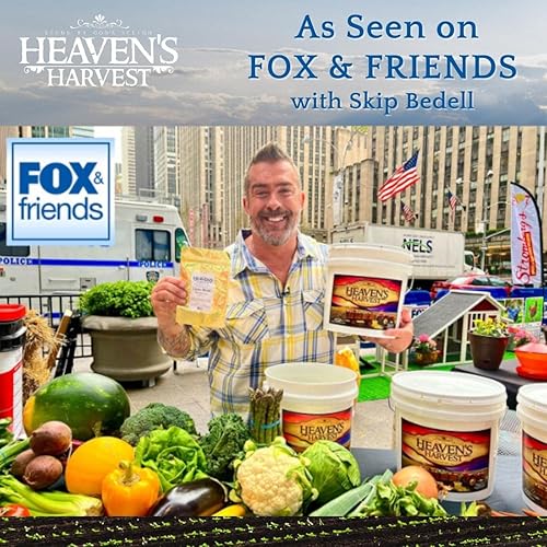 Miniatura 6 de Heavens Harvest - Kit de Banco de Semillas de Hortalizas Tradicionales para Jardín de Supervivencia o de Autoabastecimiento de 10 Años  Más de