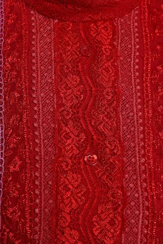 Miniatura 5 de Disfraz de película de terror para cosplay, vestido rojo para adultos, mujeres, fiesta de Halloween para mujeres