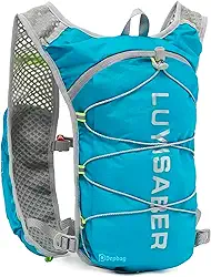 Mochila Hidratação Ciclista Corrida Trilha Impermeável Com Squeeze 2L Termoplástico Tubo de Silicone