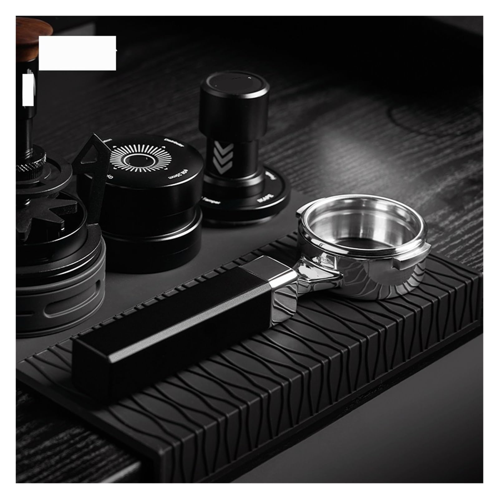 Portafiltro Sin Fondo For Espresso De Diseño Plano, Compatible Con IKAPE, 58 Mm, Compatible Con E61, Accesorios For Máquinas De Café De Acero Inoxidable