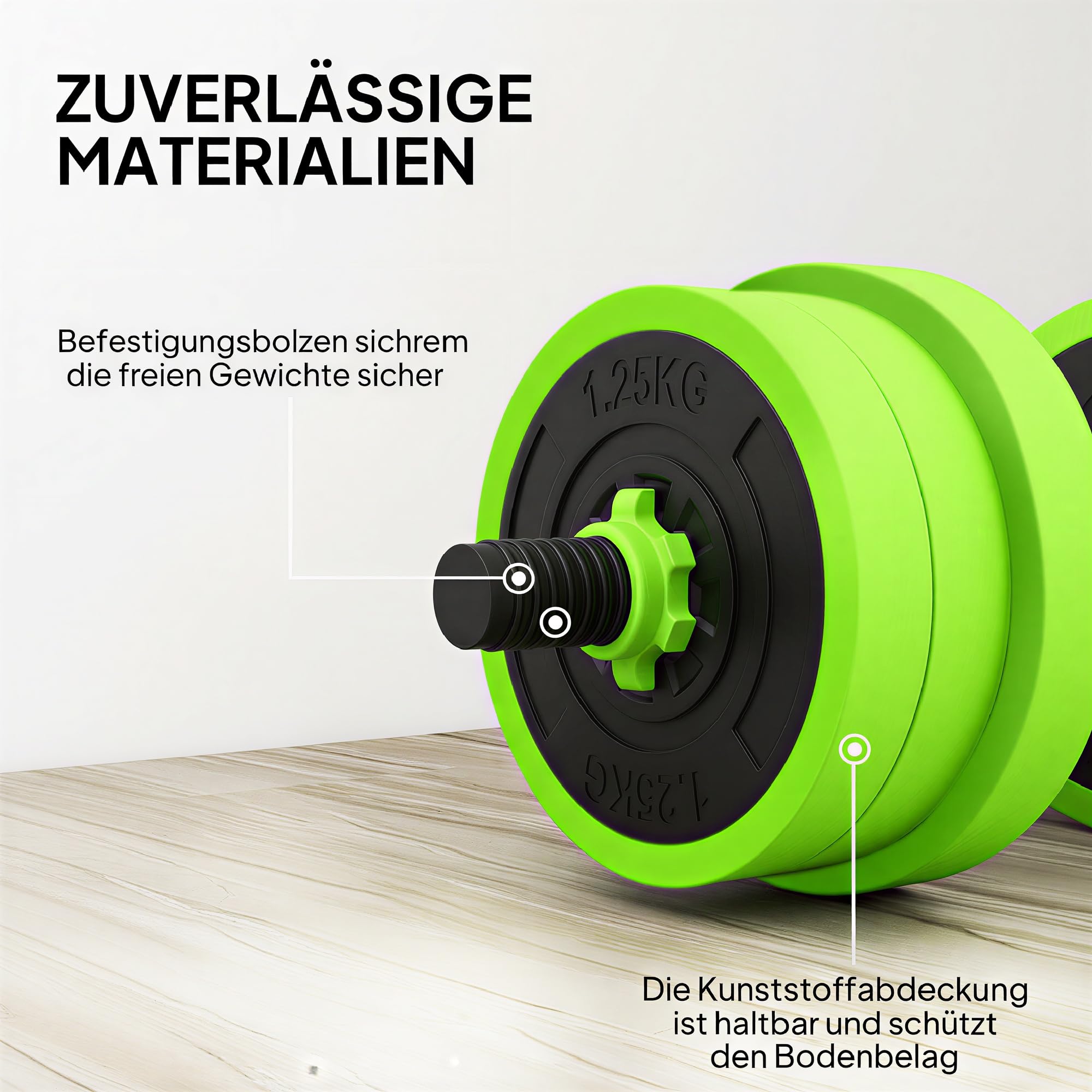 SPORTNOW Zestaw hantli 4 w 1, 20 kg, regulowane krótkie i długie hantle | Kettlebell, profesjonalne uchwyty do pompek, do domu, treningu siłowego i fitnessu