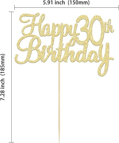 Miniatura 10 de Gyufise 1 pieza de decoración para pastel de 5 cumpleaños con purpurina para quinto cumpleaños, felicitaciones a 5 años de edad, 5 años, fabulosas