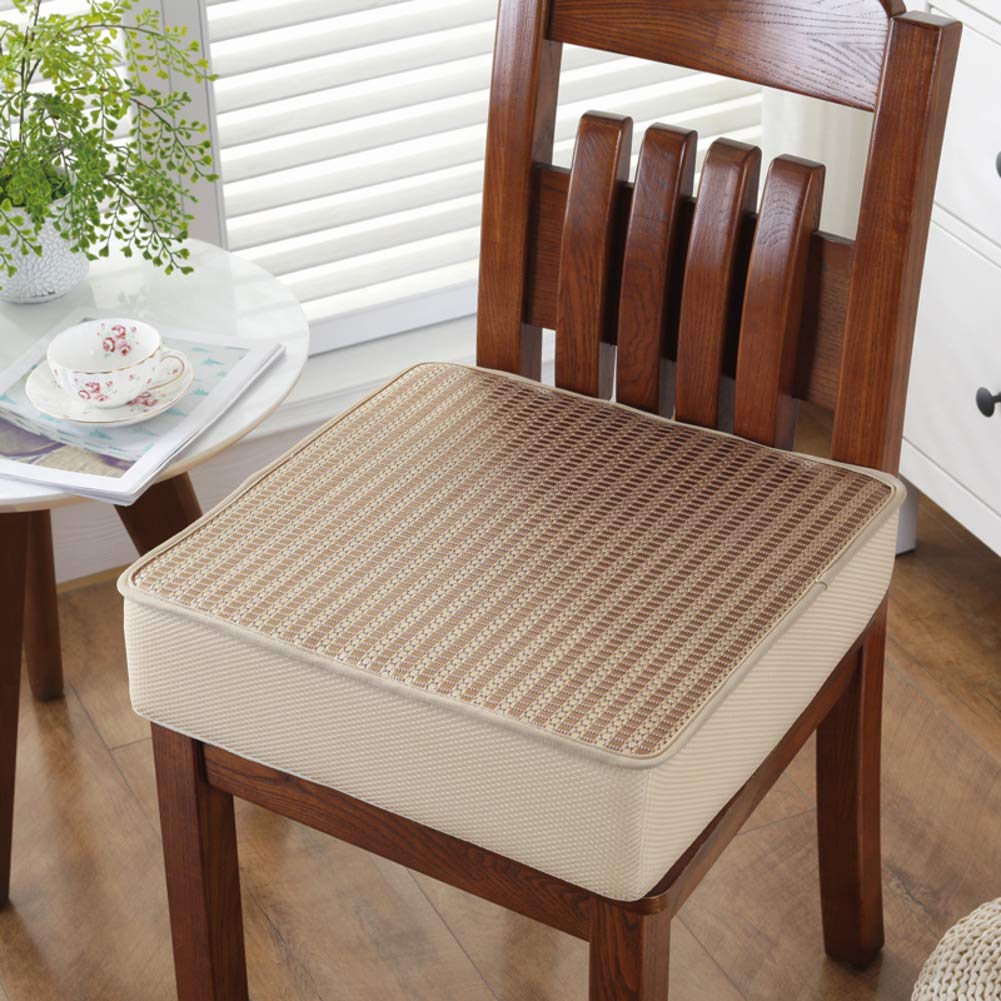 Alfombra rota frío respirable para silla de comedor y terraza en los días calurosos