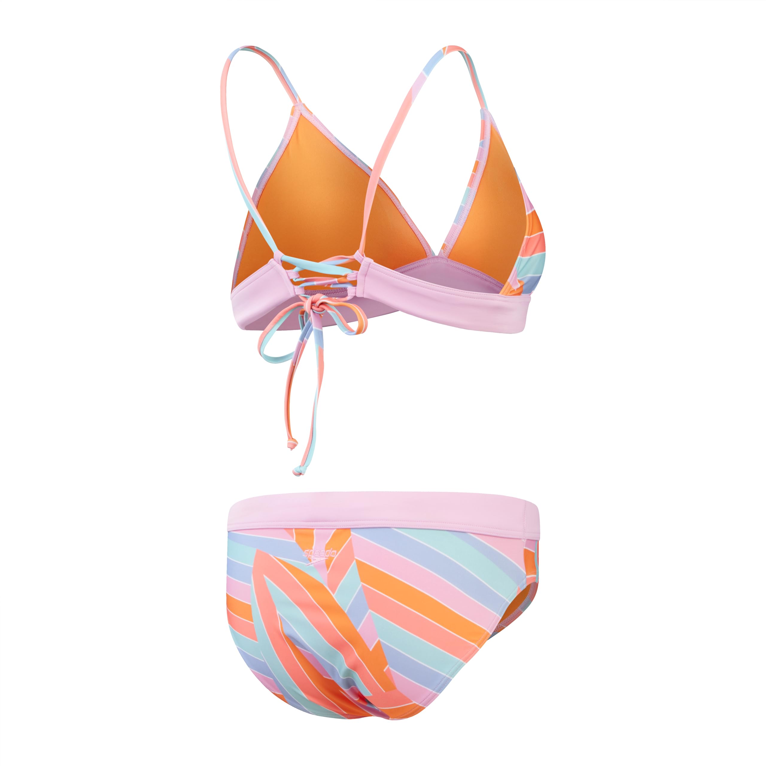 Speedo Bikini a triangolo da donna resistente al cloro e reggiseni rimovibili