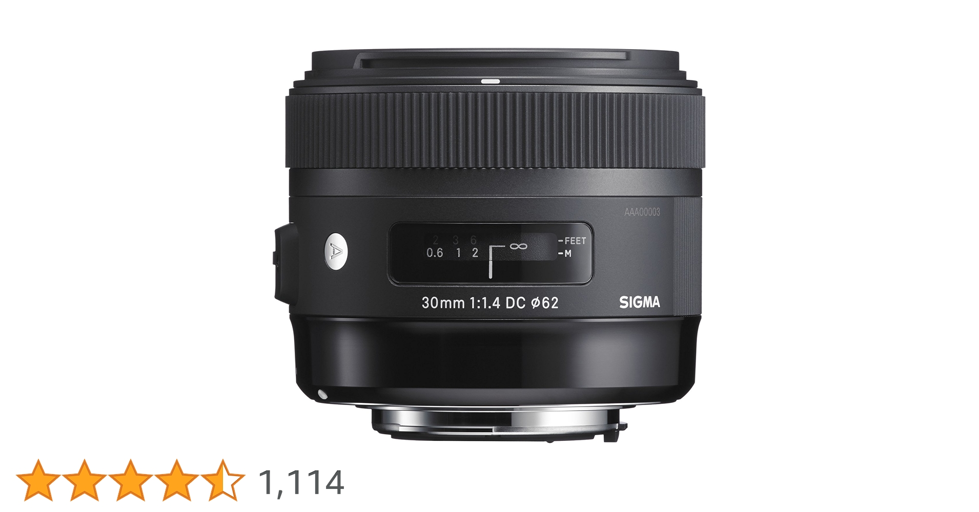 Amazon.co.jp: Sigma 30mm F1.4 DC HSM | Art : Electronics