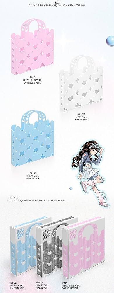NewJeans Get Up Bunny Beach Bag ver.未開封 NEWJEANS - 2ND EP 'GET UP' [BUNNY BEACH BAG VER.] – K Pop