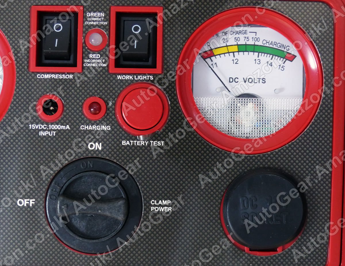 STW New Model 5in1 12v 900 Amps Portable Car Battery Jump Starter Air