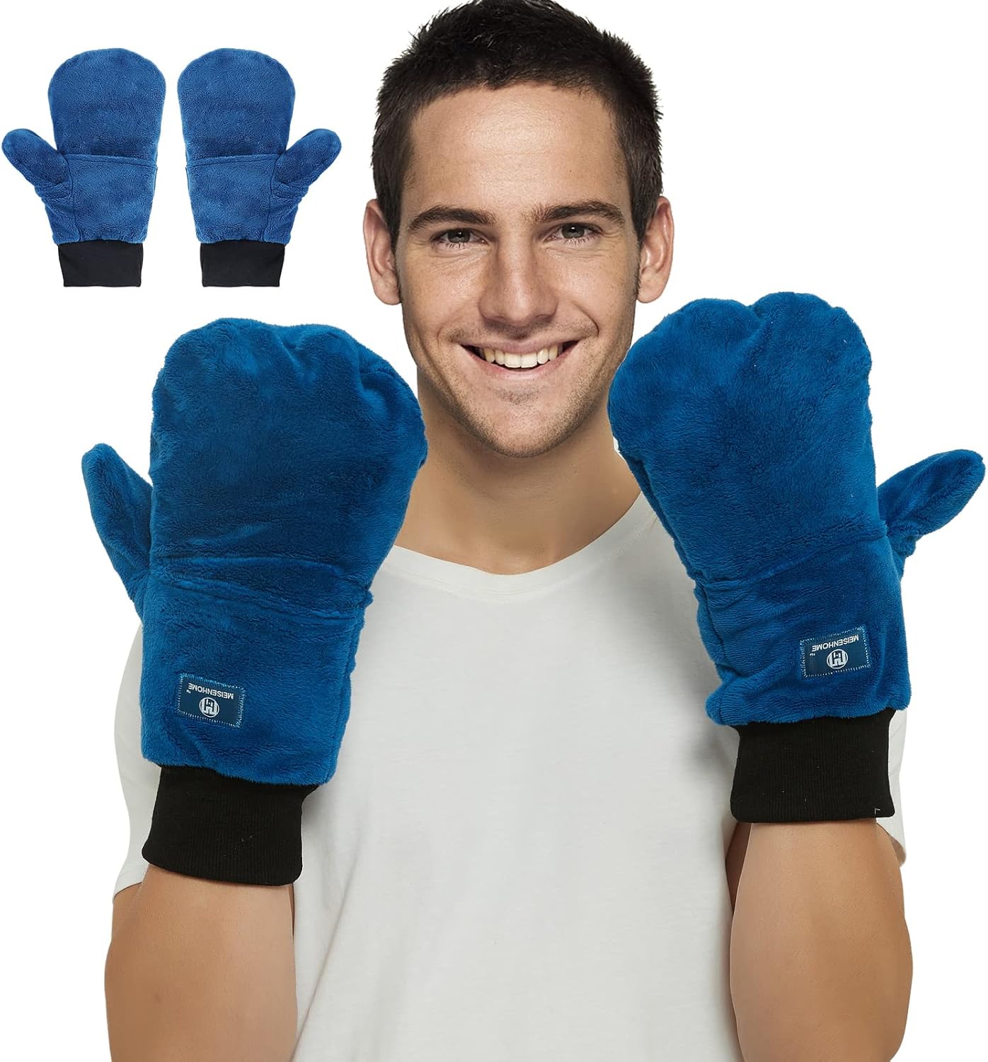 Microwavable Heated Mittens, Hand Warmer Gloves for Nepal Ubuy