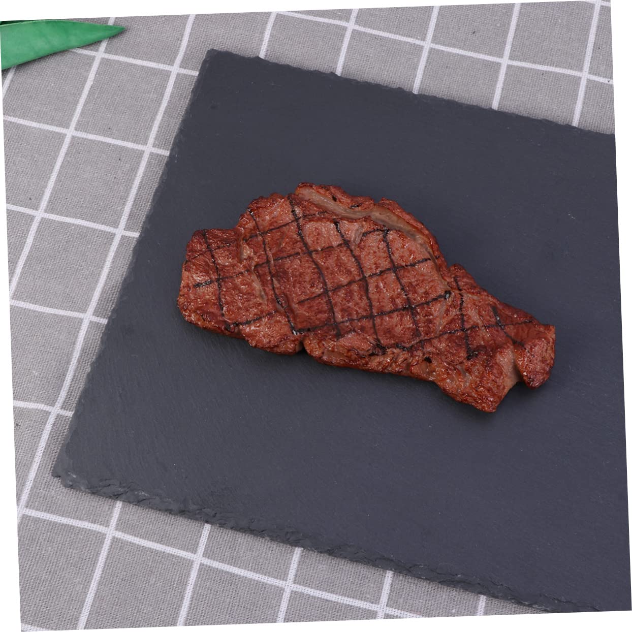 Plato Rectangular de Pizarra Natural 40x20cm para Comida | Bandeja para Tartas y Fruta, Diseño Llamativo, Adecuado para Sushi, Queso, Pizza y Barbacoa