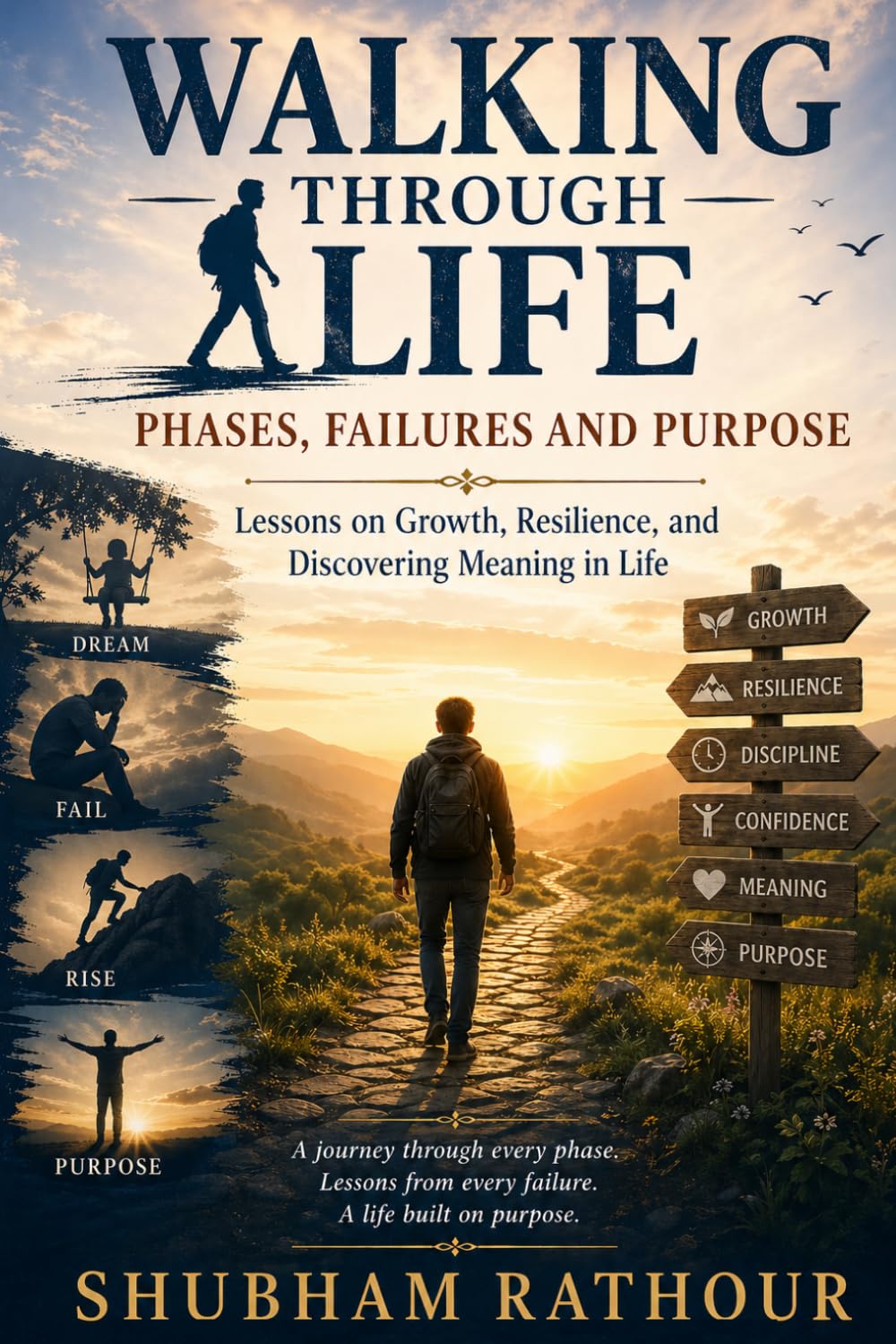 Walking Through Life: Phases, Failures and Purpose: Lessons on Growth, Resilience, and Discovering Meaning in Life