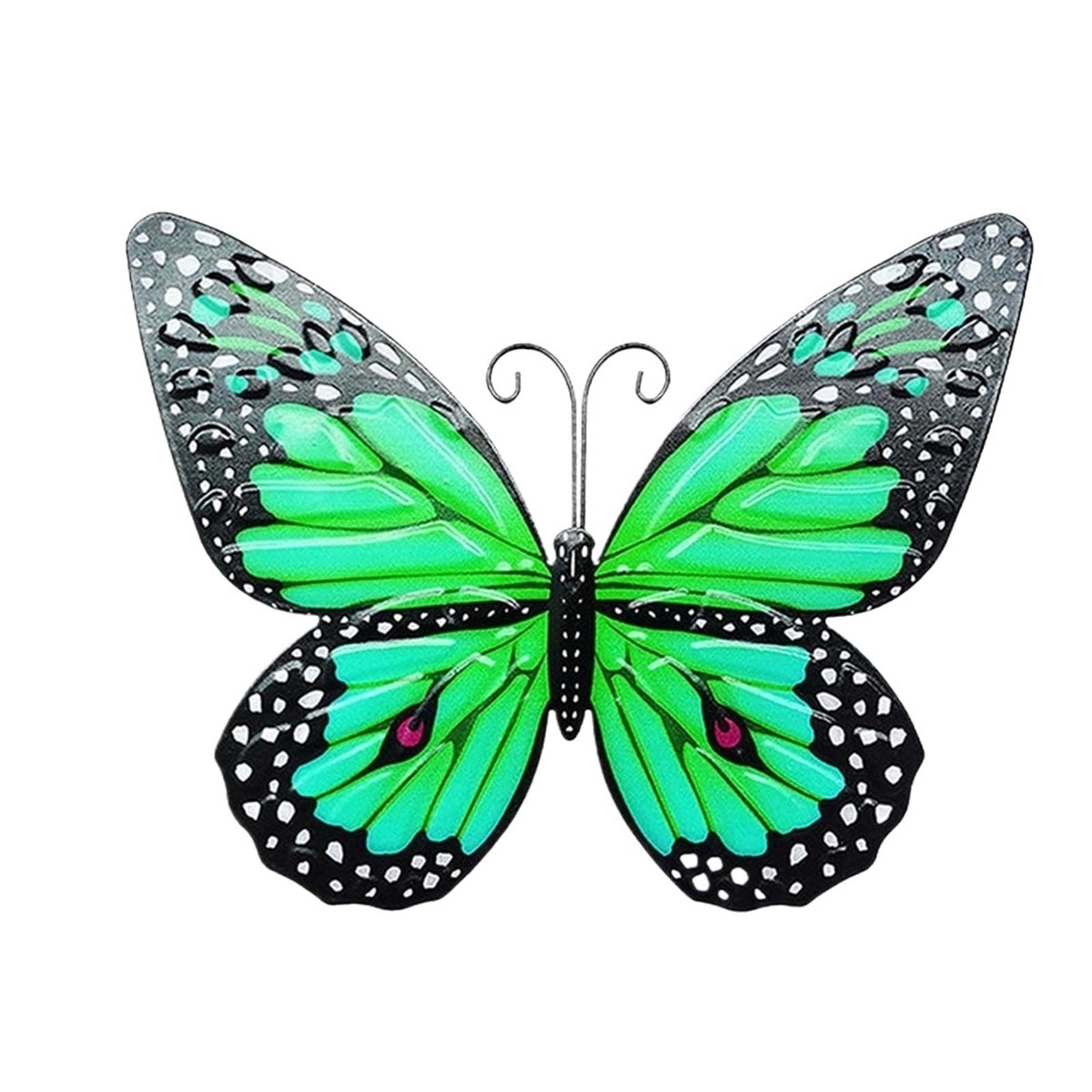 YUSUZH 4 Pcs Creative Yard Decoration Butterfly for Garden Fence Decor