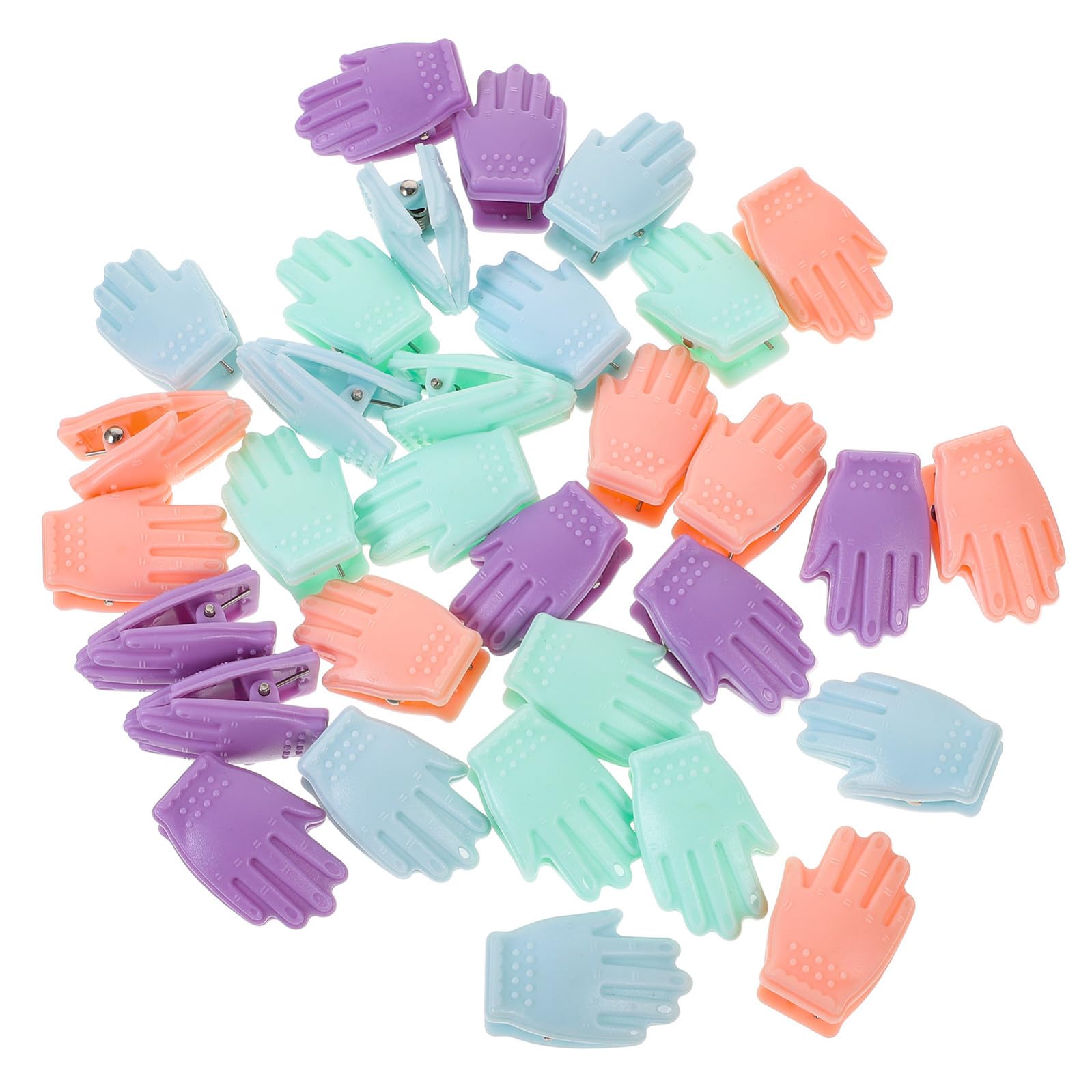 Lurrose 80stücke Binder Clips Bunten Farben Süße Praktische Klammern Für Bürobedarf Dokumentenorganisation Und Kreative Projekte Für Schule Und Zuhause