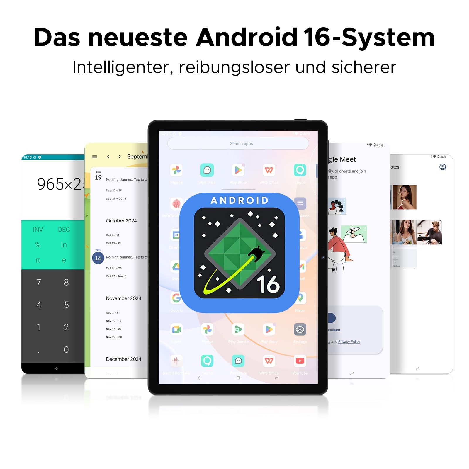 U11 (Tablette Wifi - 10.1'' - 4/128GB) BLACK