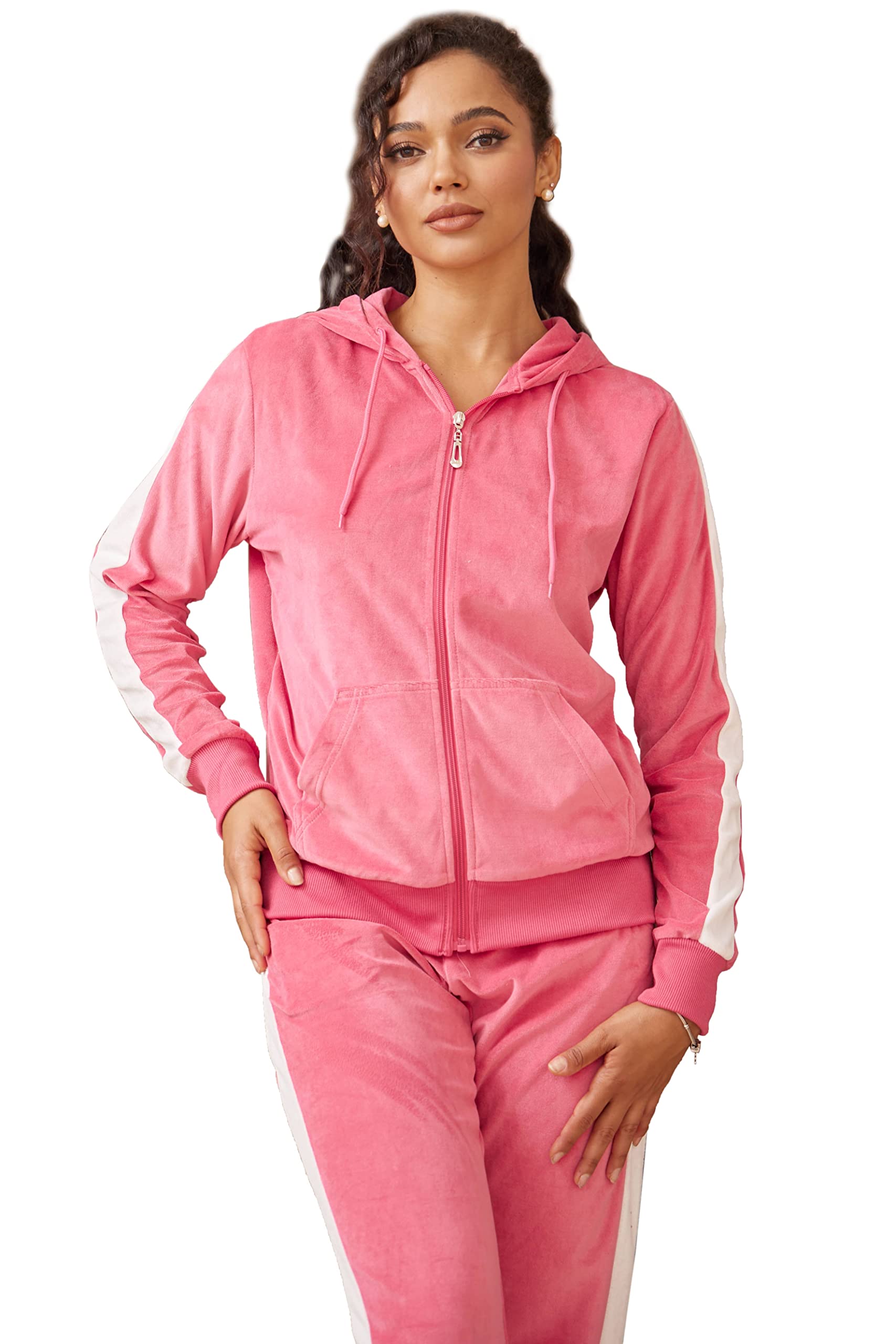 昭和レトロ　エレッセ　レディース　スウェット上下セット　ピンク 昭和レトロ エレッセ レディース スウェット上下セット ピンク