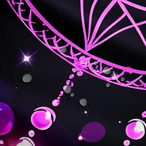 Vista 101 de Erosebridal Kids Tie Dye Shower Curtain, Girls Bohemian Hippie Bath Curtain, Watercolor Psychedelic Bathroom Accessories, Waterproof Polyester