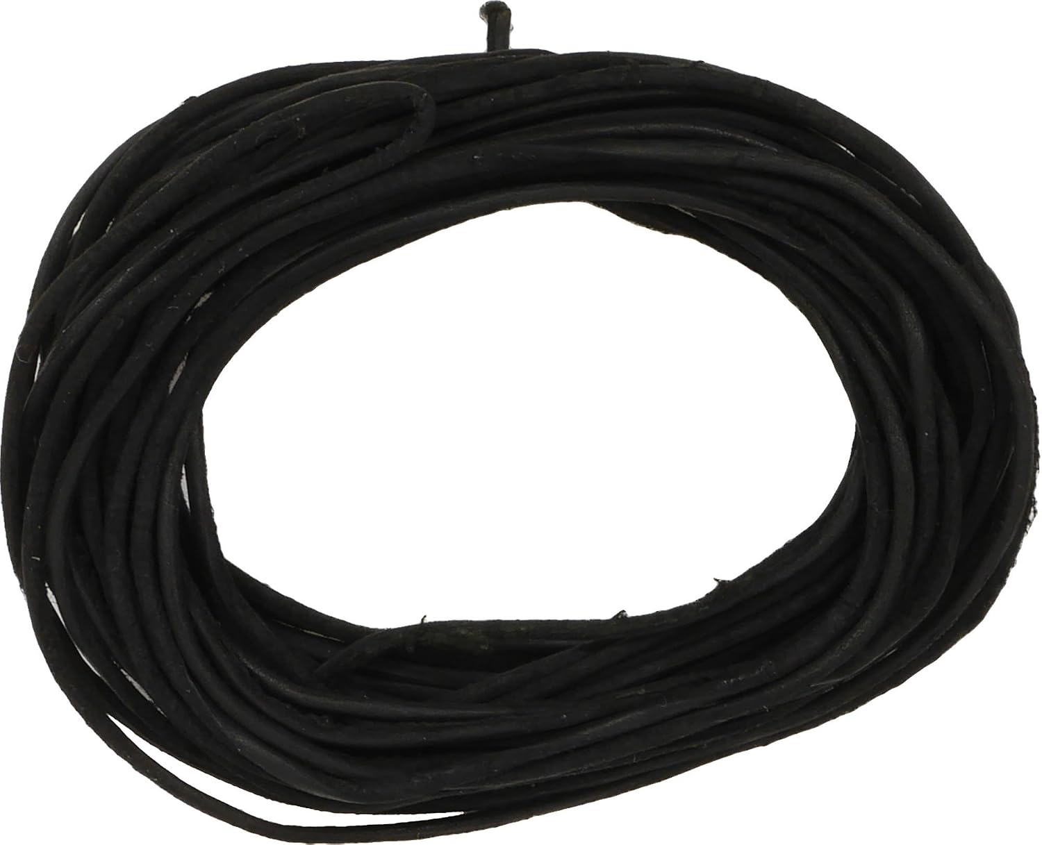 Fairy Tale Art Round Leather Cord beroareza-ko-do 1 mm Col. 509 Black 5 m