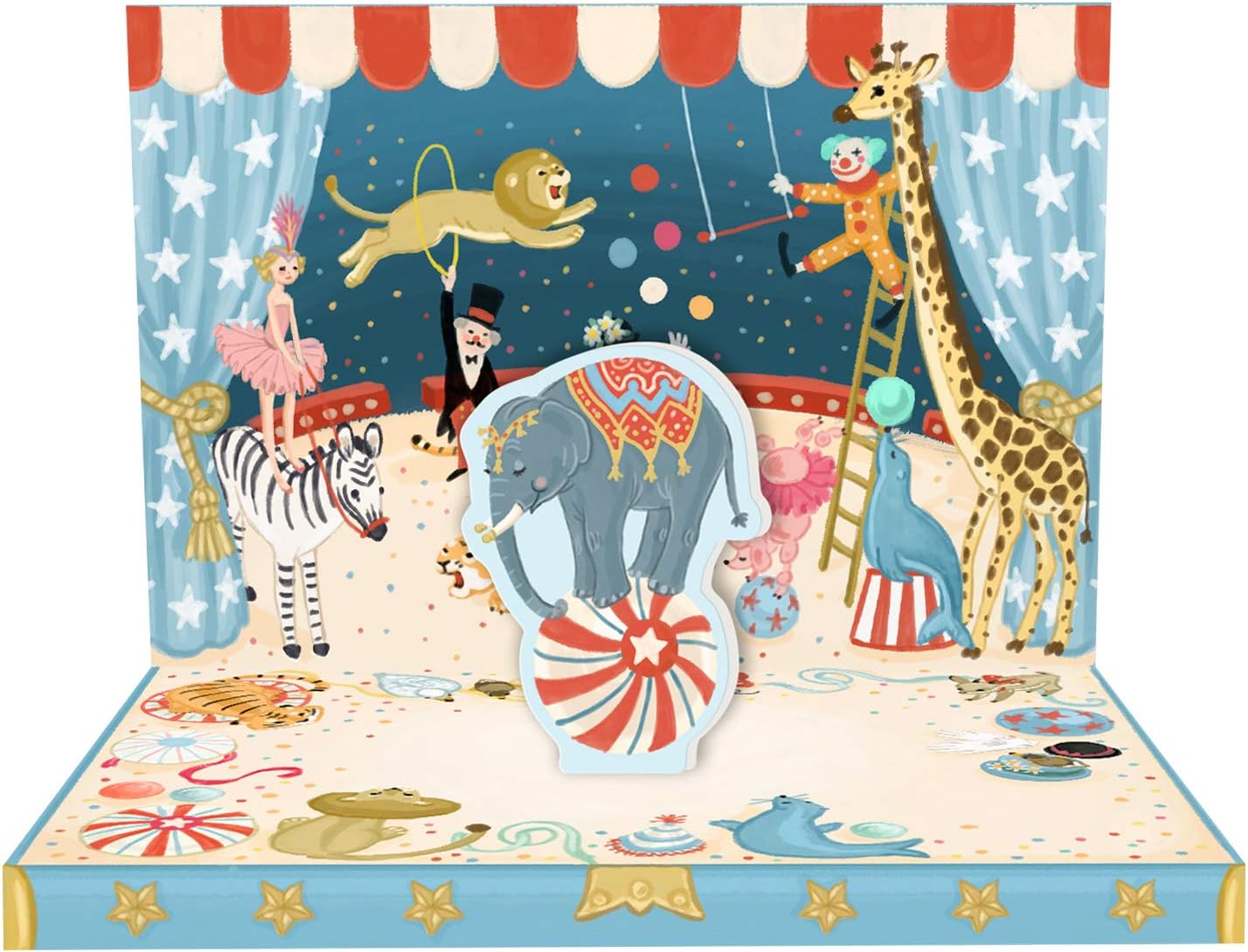 Music Box Circus Adventure Card