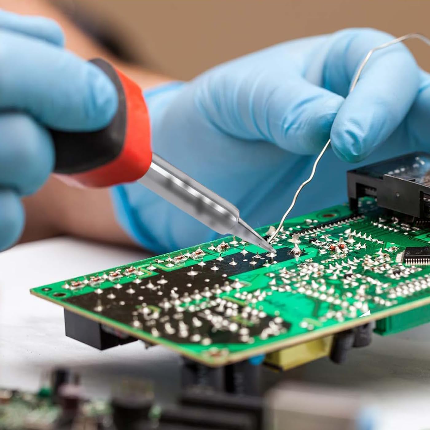 5-tlg. Lötspitzen Set E10 - Für Lötkolben Ersatzspitzen