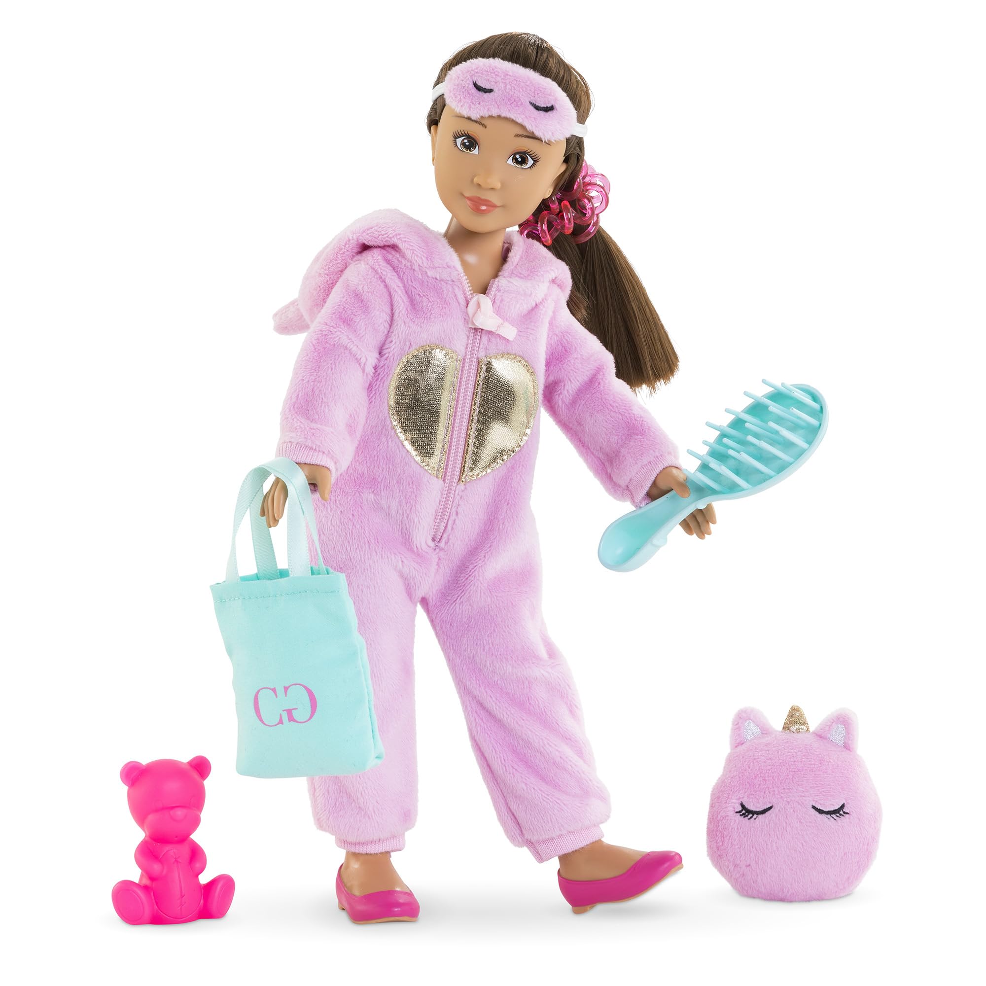 Corolle Girls - Dressing Fluo Avec 7 Accessoires Mode Pour Poupée Mannequin 28 Cm