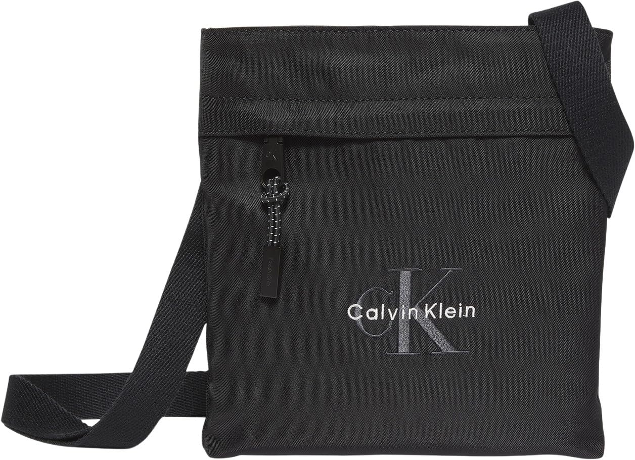 CALVIN KLEIN Herren BOLD FLATPACK LV04D3178G Crossover, Schwarz (Black), Einheitsgröße, Schwarz (Schwarz), One Size