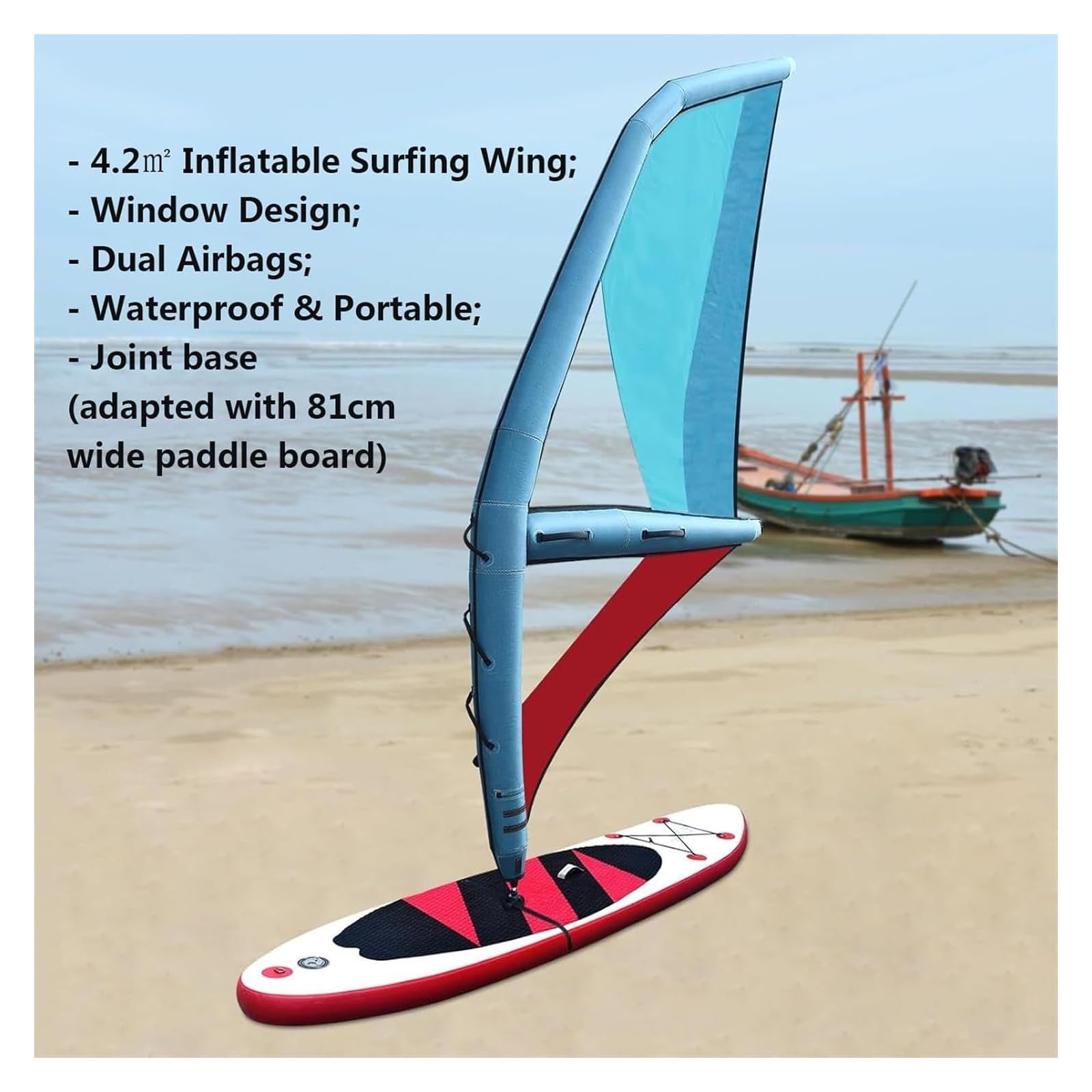 Tabla De Paddle Surf Hinchable Profesional Sup, Tabla de Windsurf Hinchable, Wing Foil, Tabla de Windsurf de Mano